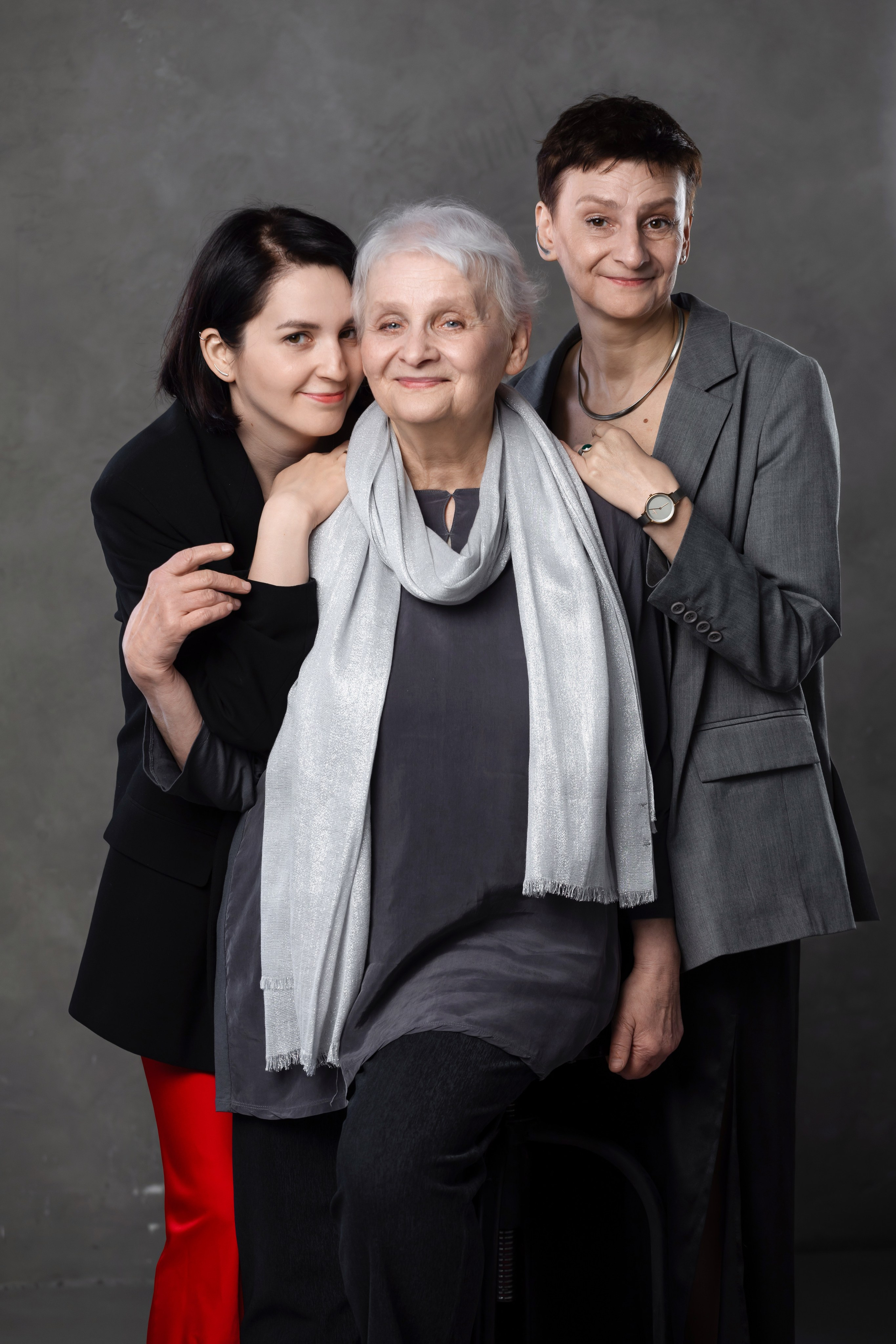 Фотосъёмка с родителями в фотостудии. Брук Артём