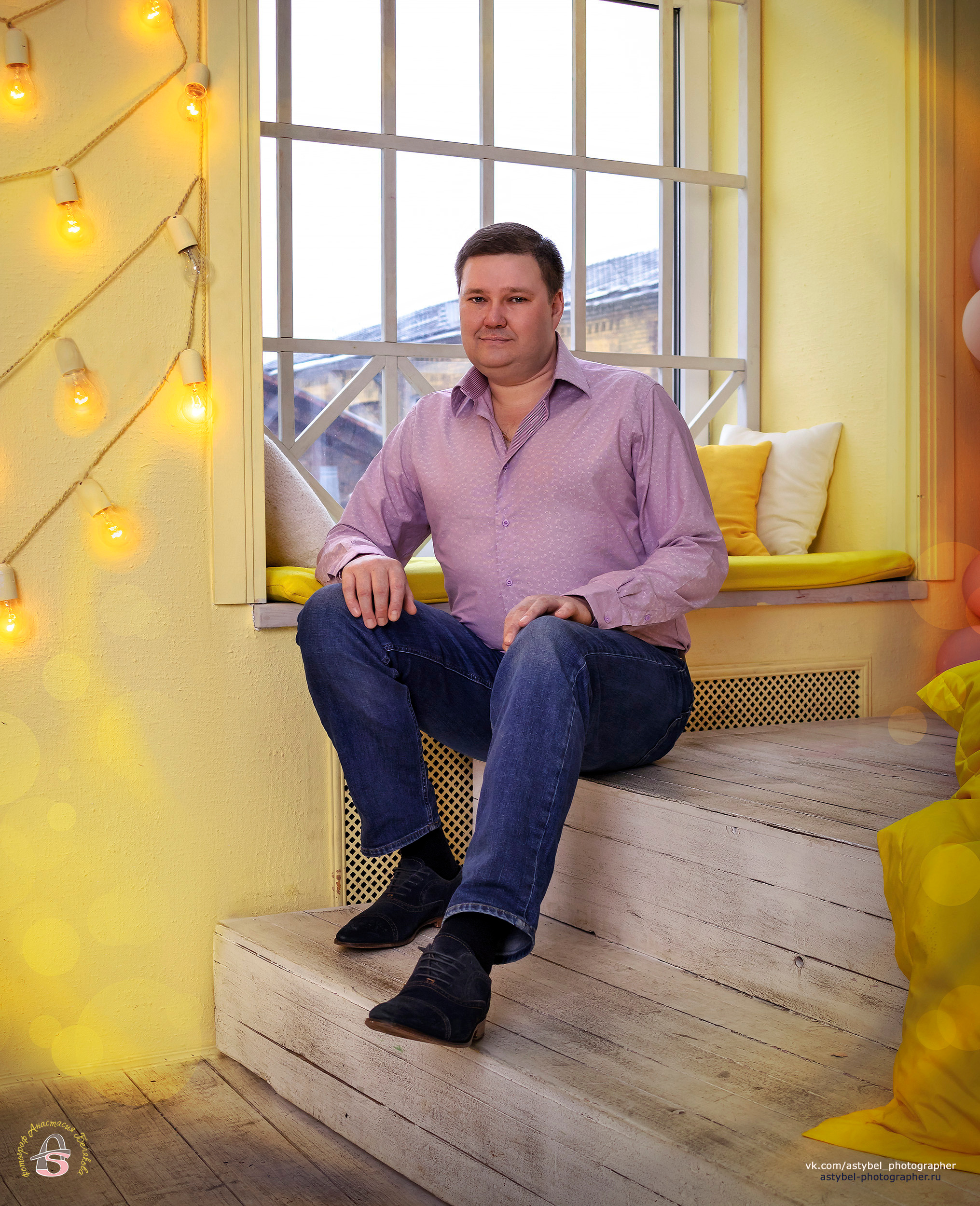 Семейная фотосессия в честь Дня Рождения дочери :) Фотосессия проходила в фотостудии "Poligon" в детском фотозале. 24 января 2021 года. Модель: Александр. Фотограф: Анастасия Белякова