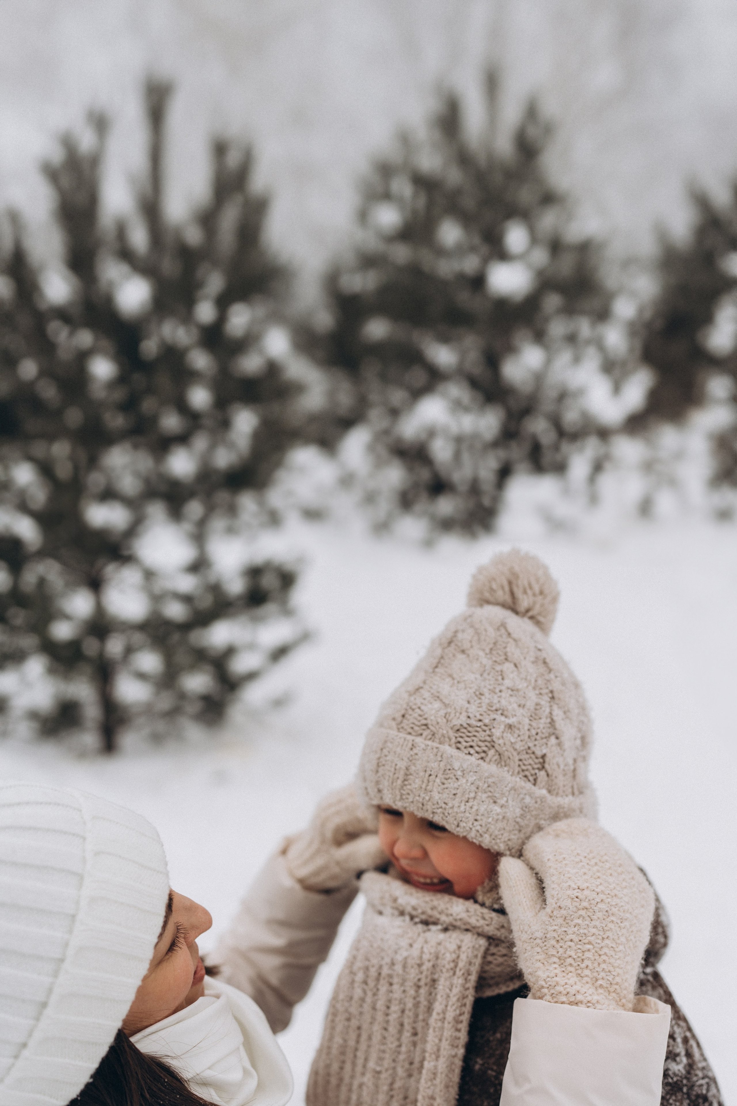 Зимняя семейная фотосессия. Детский, семейный и ньюборн фотограф в Москве Юлия Шуарт