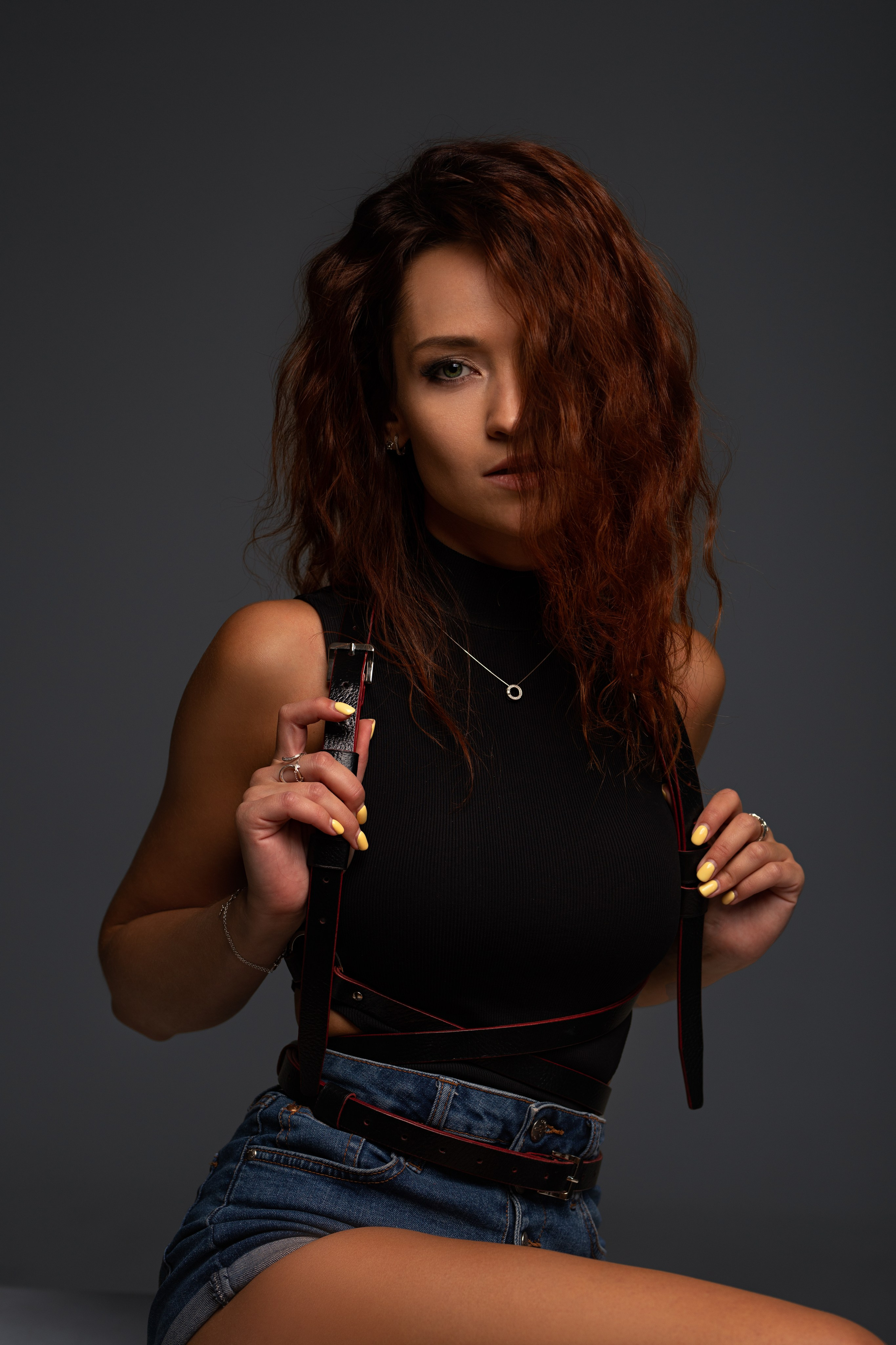 Съемка с Еленой в студии на циклораме для «себя»