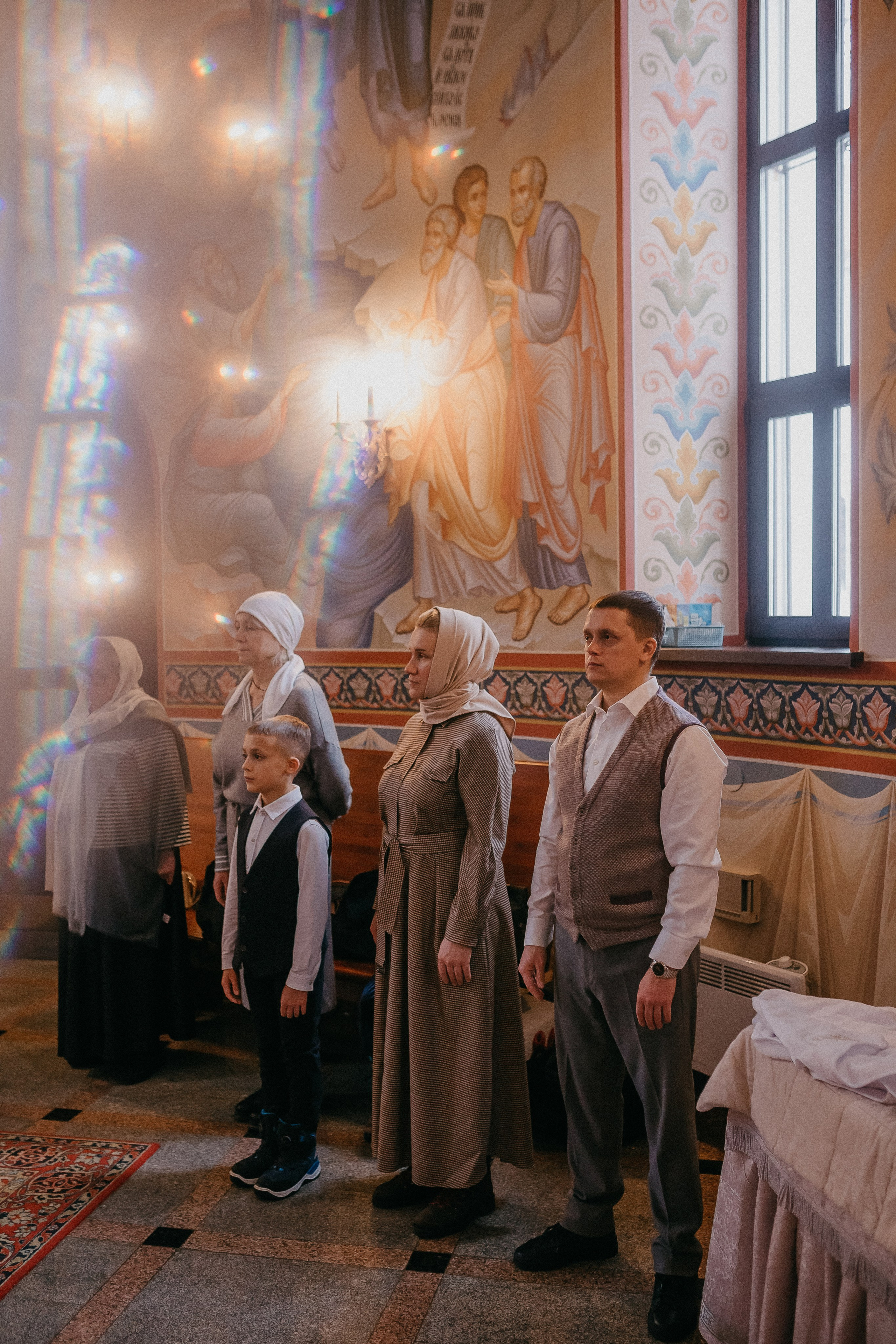 Крещение Владимира. Храм Георгия Победоносца. Семейный фотограф в Сургуте