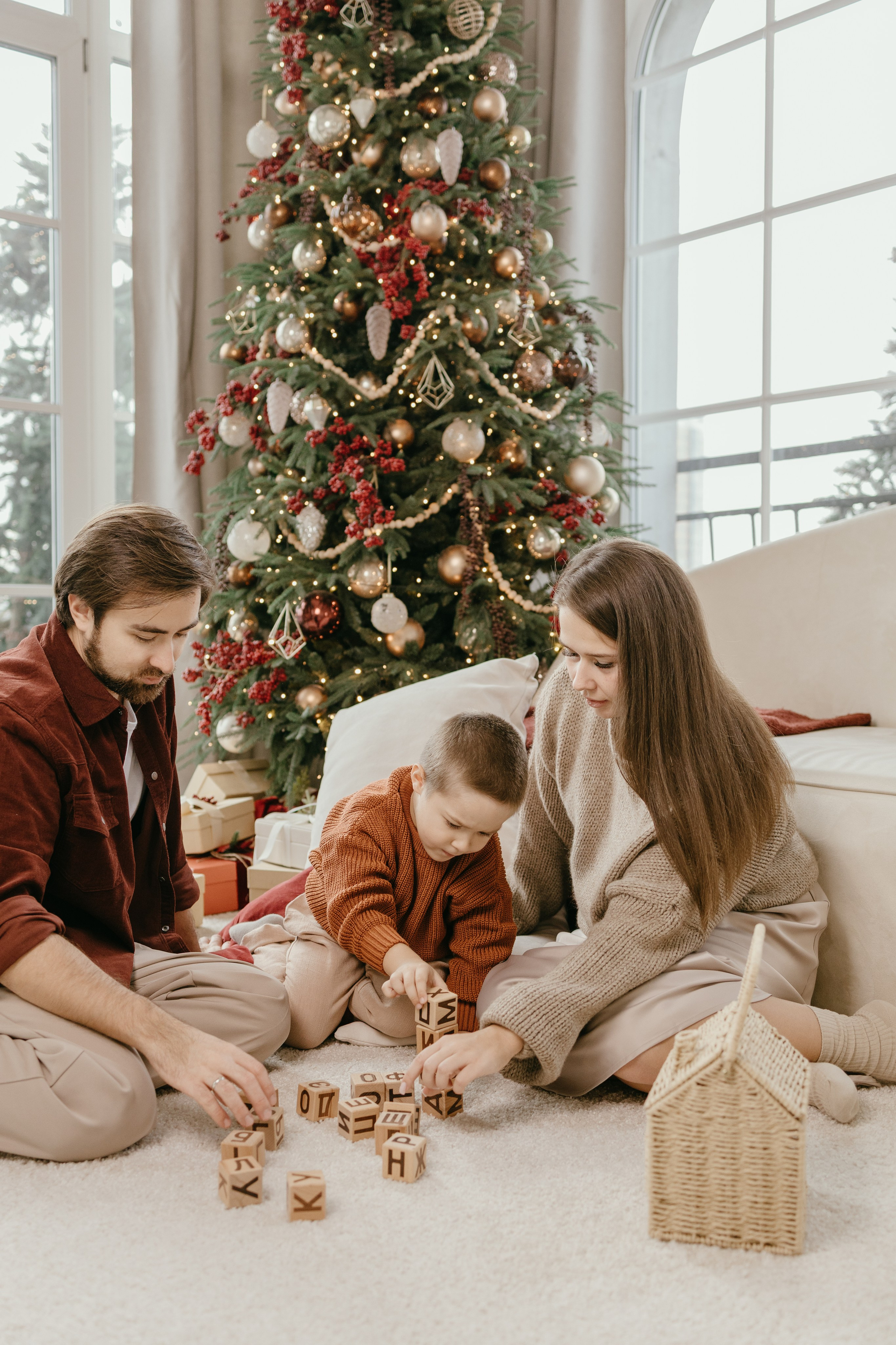 Новогодний переполох. История Марка. Семейный и детский фотограф в Санкт-Петербурге — Лаврова Ольга