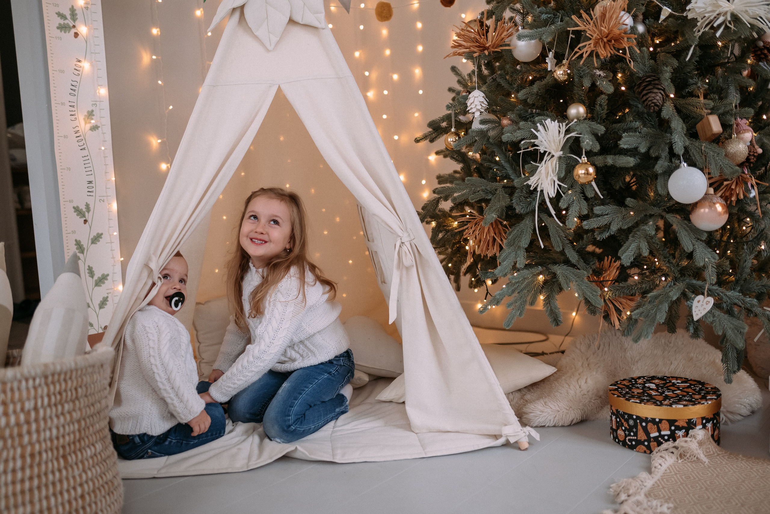 Семейная новогодняя съёмка. Свадебный и семейный фотограф в Симферополе Дарья Маркова