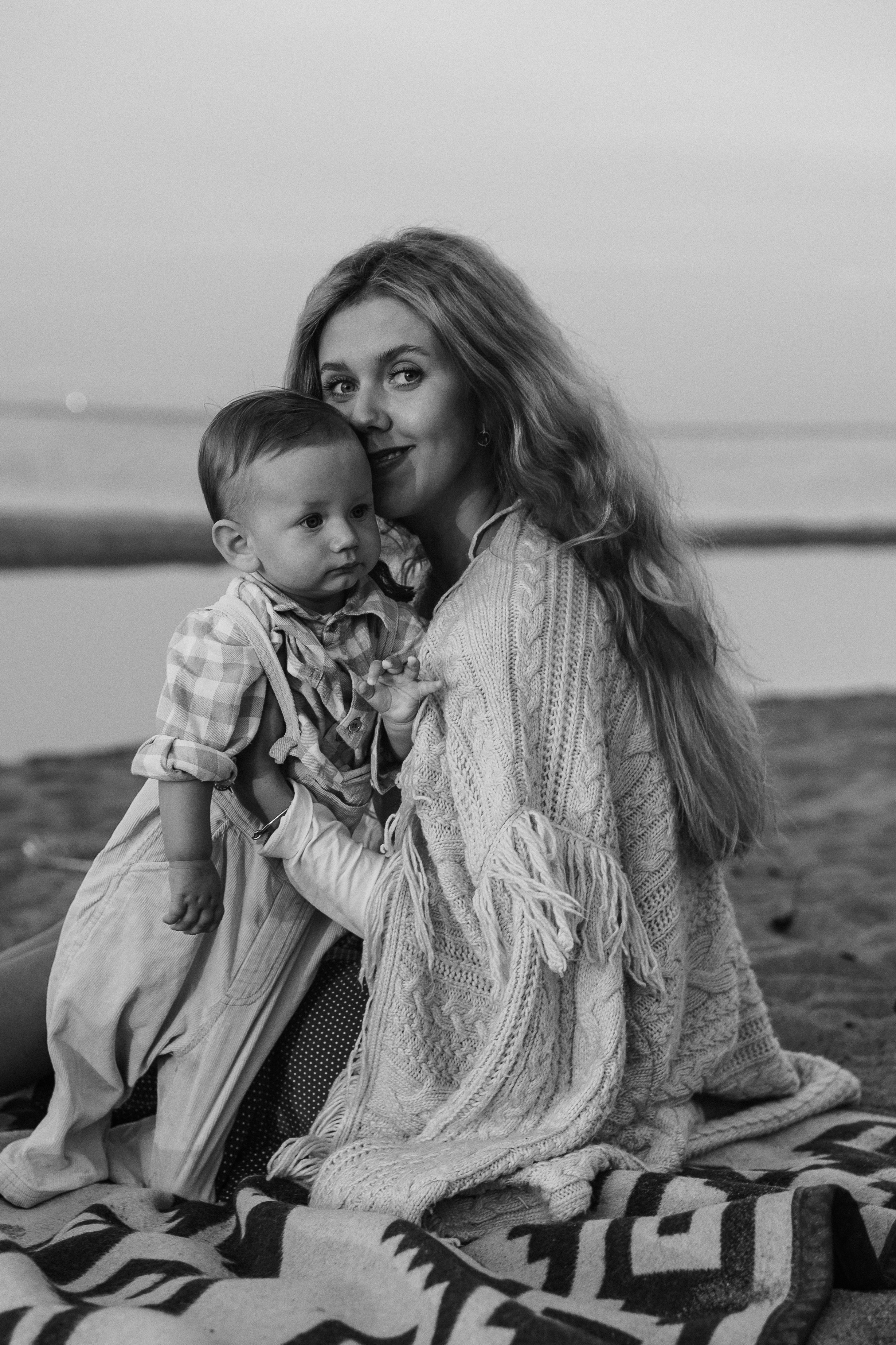 Стефан с родителями на заливе. Фотограф Ольга Игорева