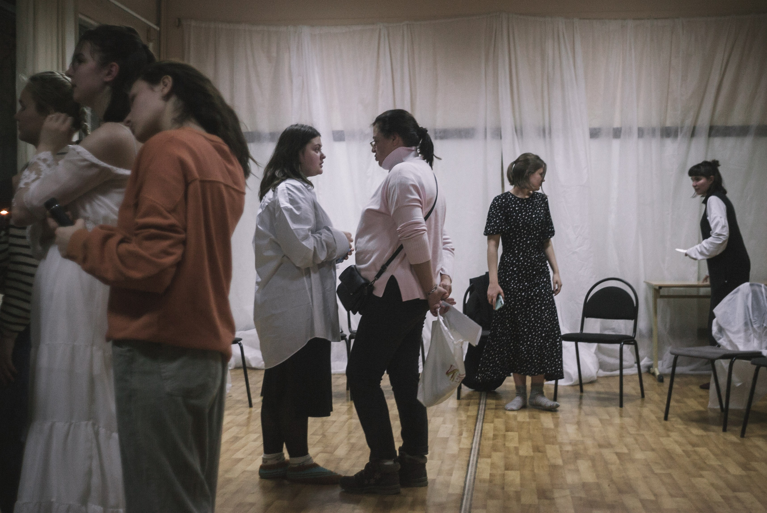 Показ по сценической речи «13 историй». Портретный и художественный фотограф в Москве