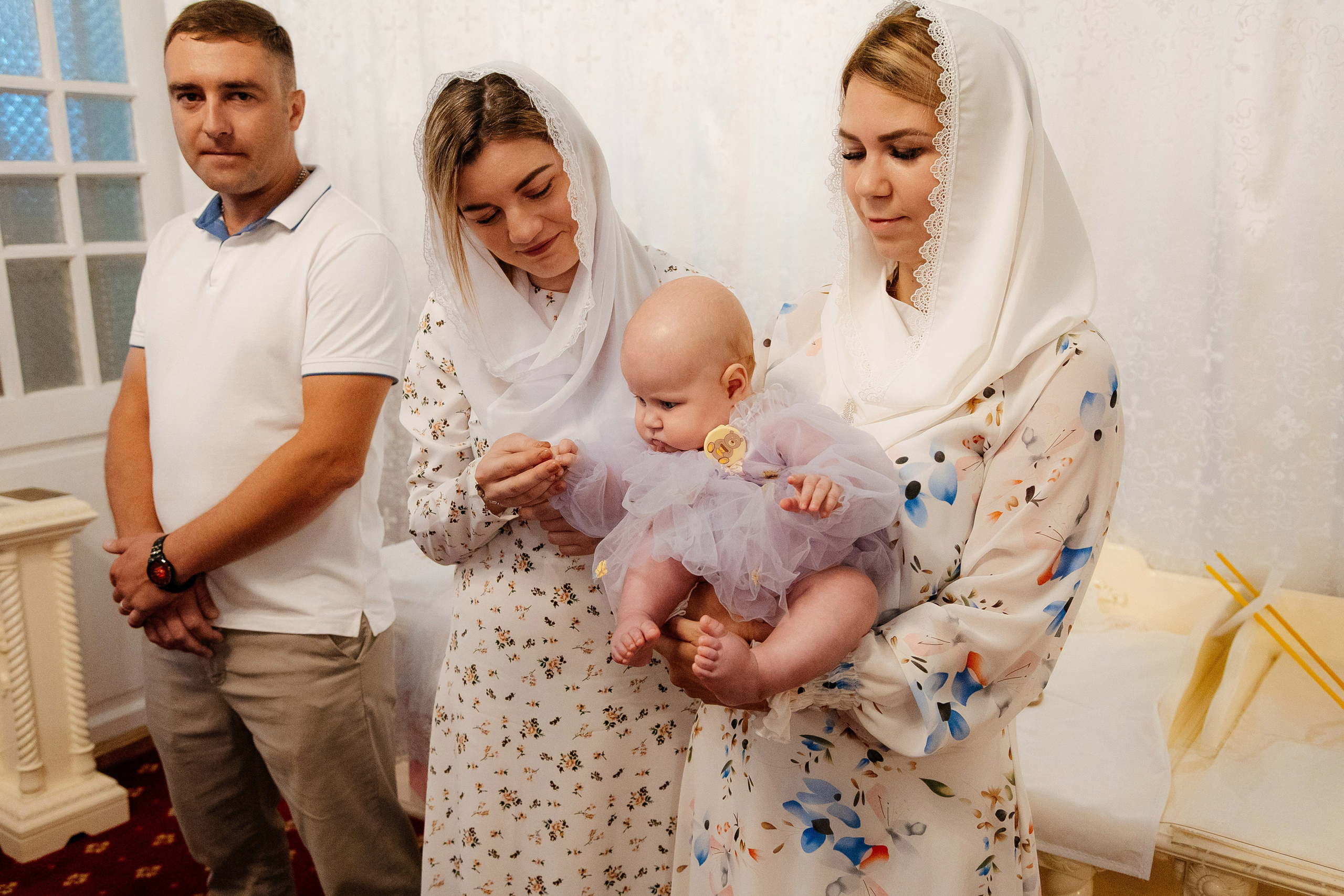 Крещение Полины. Семейный и детский фотограф в Москве Александра Мак