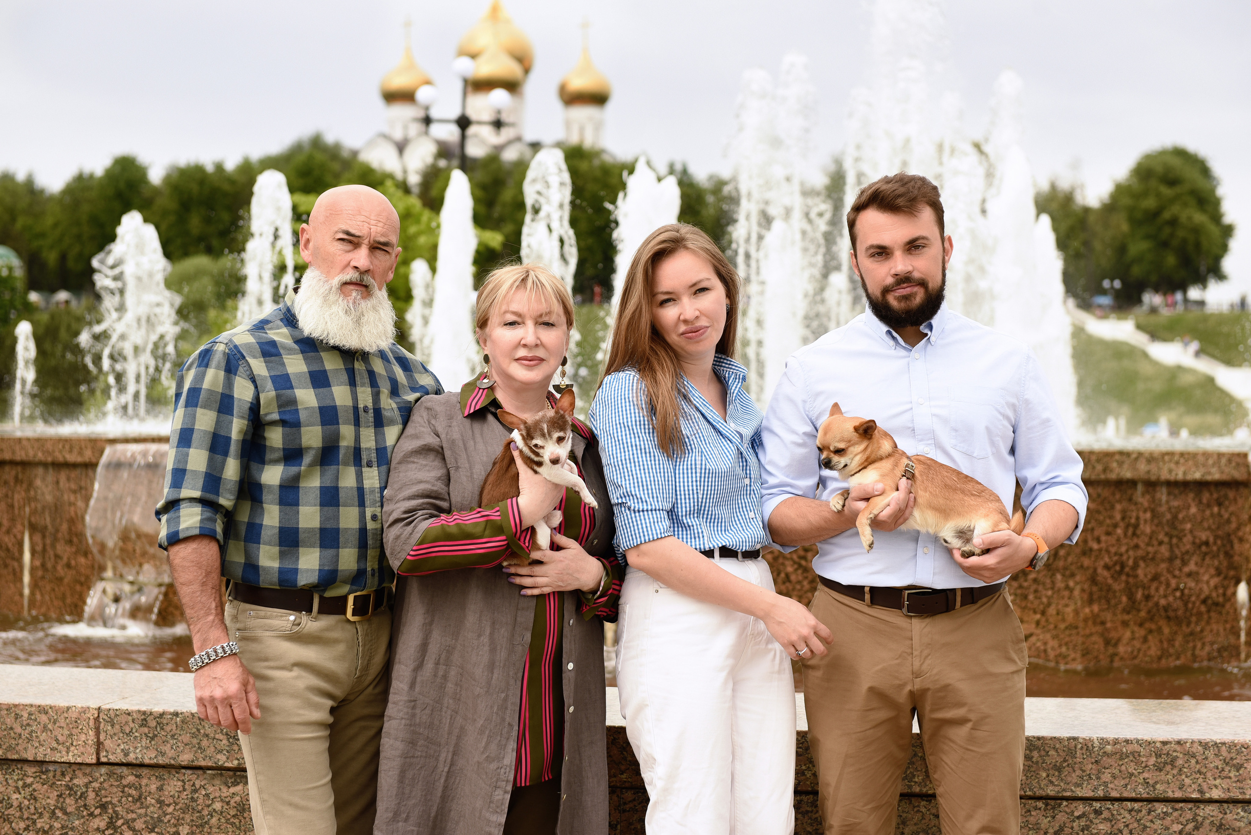 семейная фотопрогулка по Ярославлю набережная