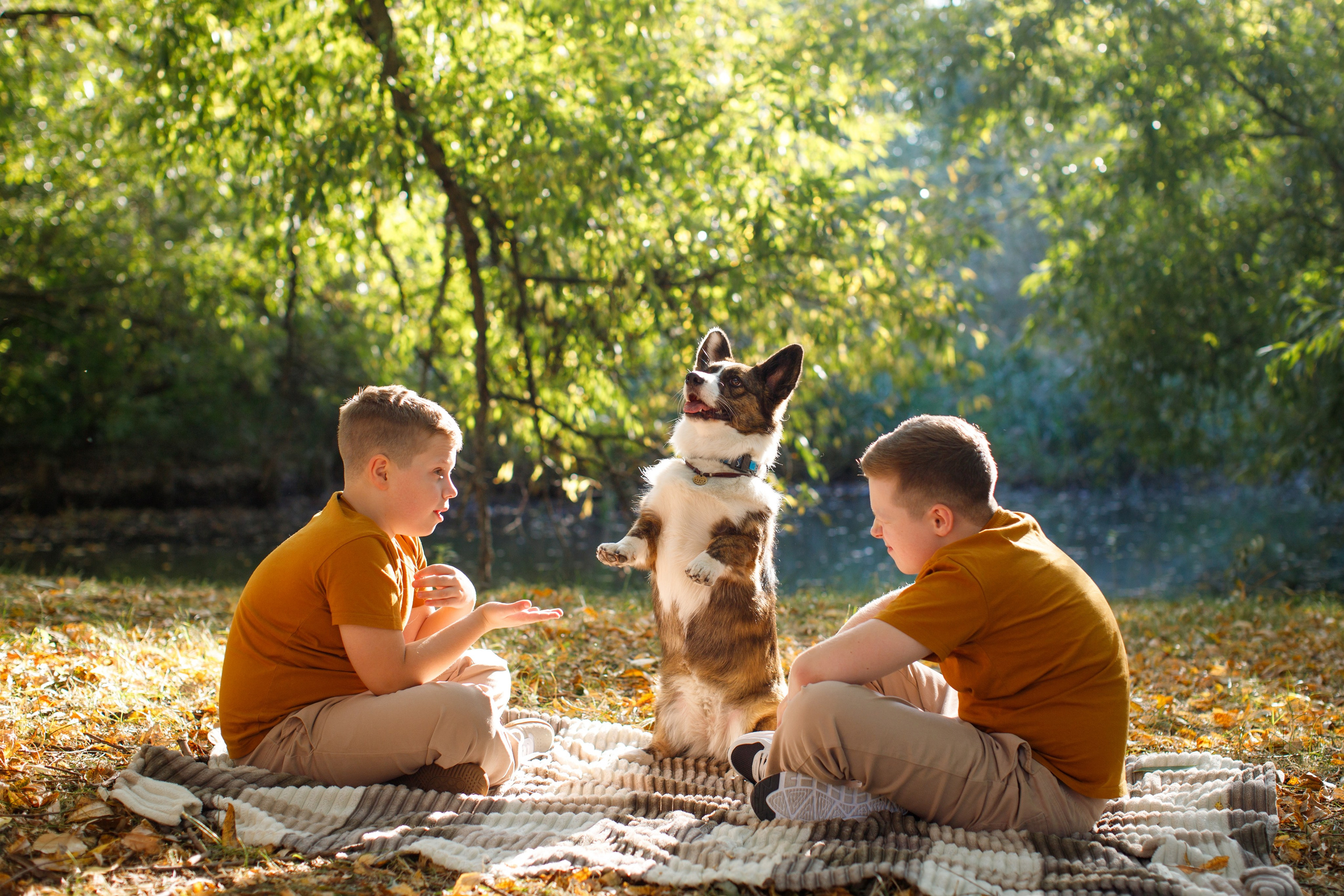 На пикнике. Детский и семейный фотограф Мария Киселёва. Москва
