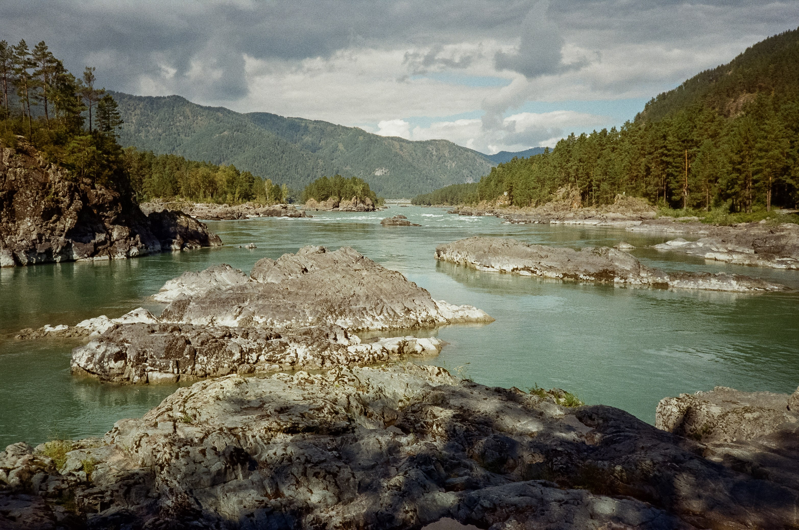Кедровый остров. Бирюзовая Катунь. Фотограф-документалист Мария Осокина