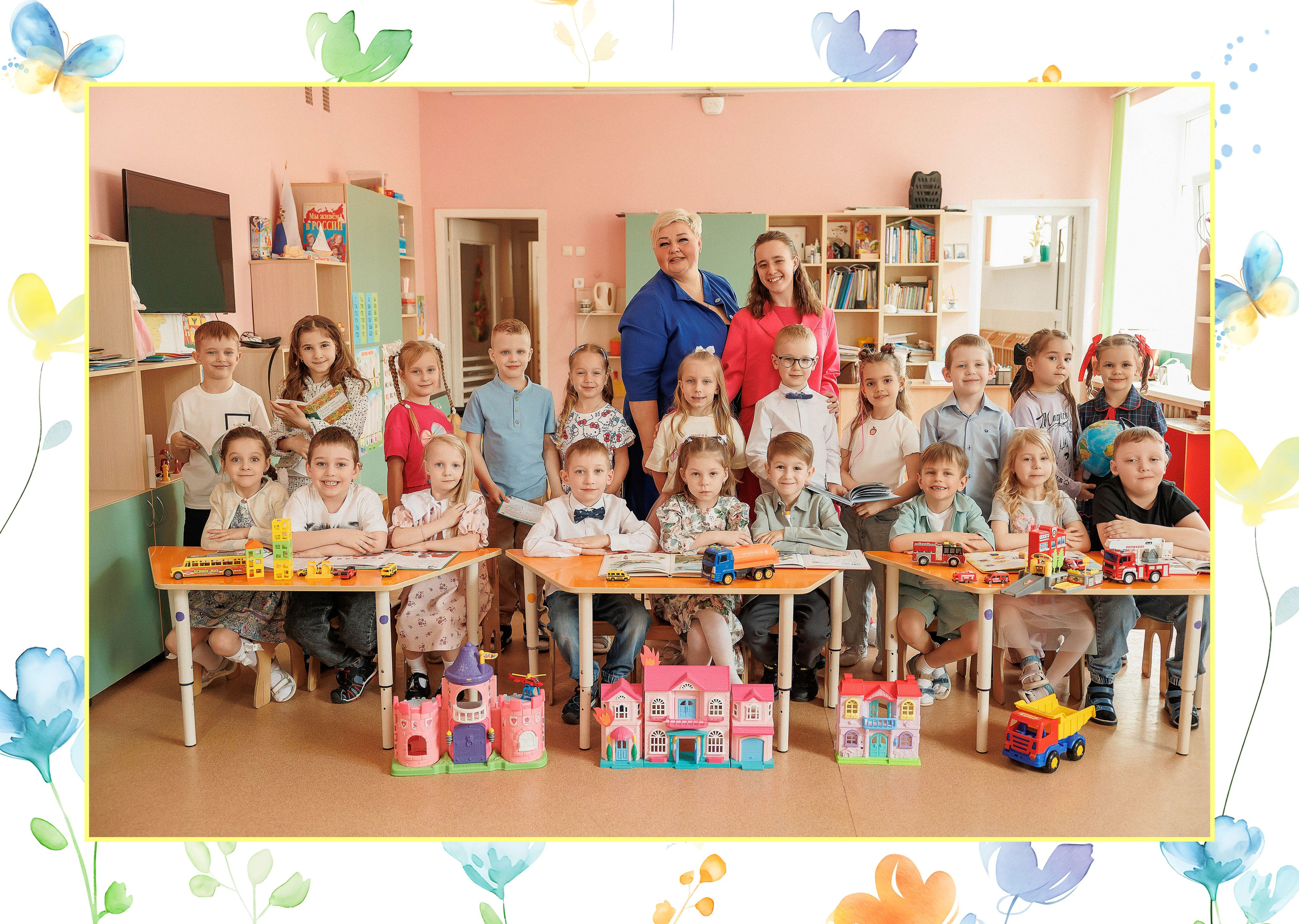 Выпускной альбом для детского сада. Свадебный фотограф Денис Перминов в Воронеже