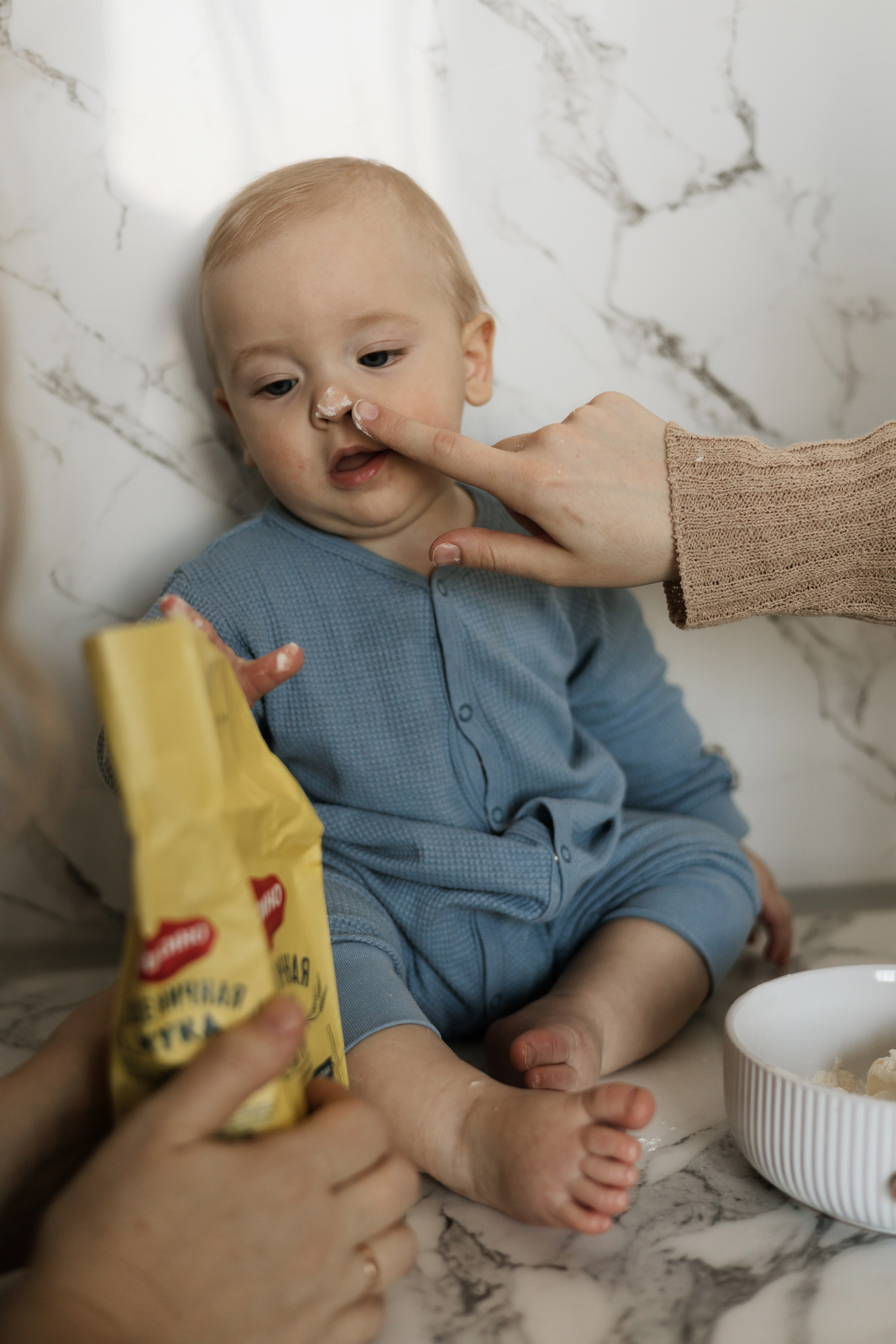 Тимоша с мамой и бабушкой. Фотограф в Кемерово Миллер Анна