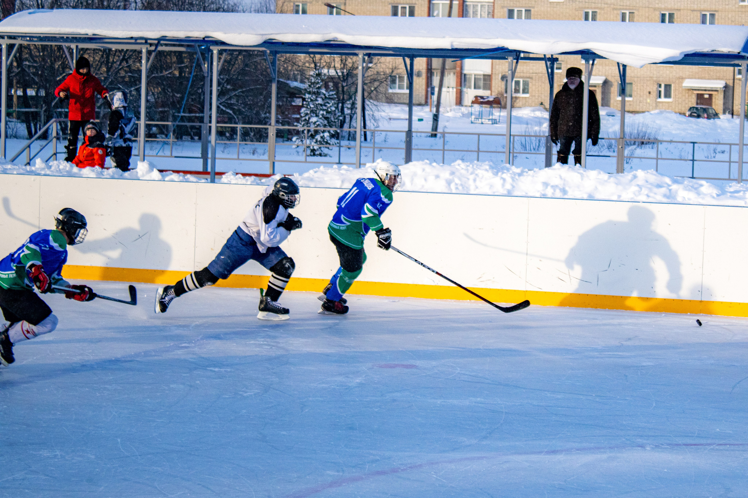 Хоккей г.п Атиг-г.п Дружинино