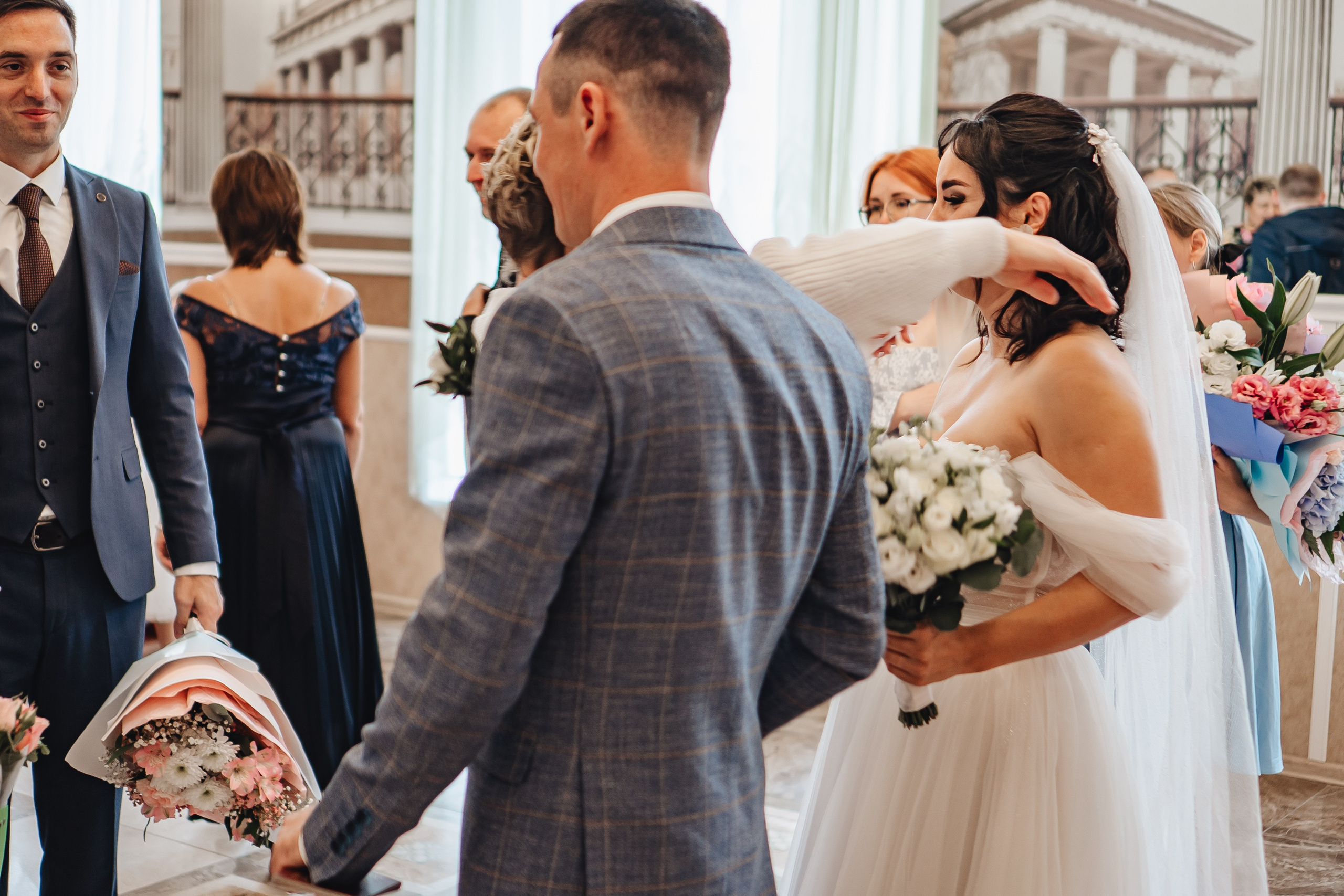 СВАДЕБНАЯ СЬЕМКА В ЗАГСЕ НА МОСКОВСКОМ ПРОСПЕКТЕ. Профессиональный фотограф, Санкт-Петербург — Виктория Богомолова