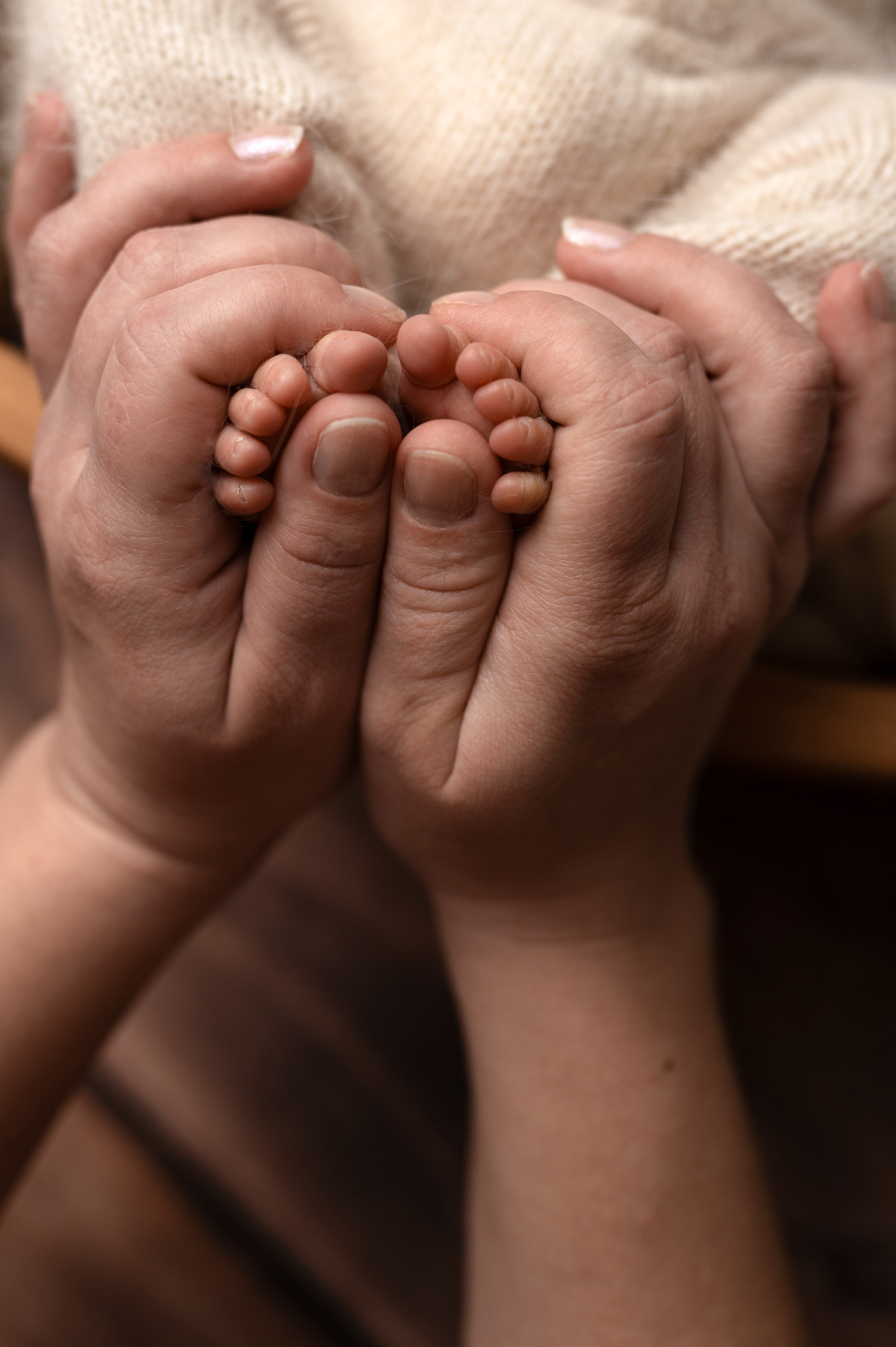 Максим 9 дней. Фотограф новорождённых Ольга Ушакова Москва