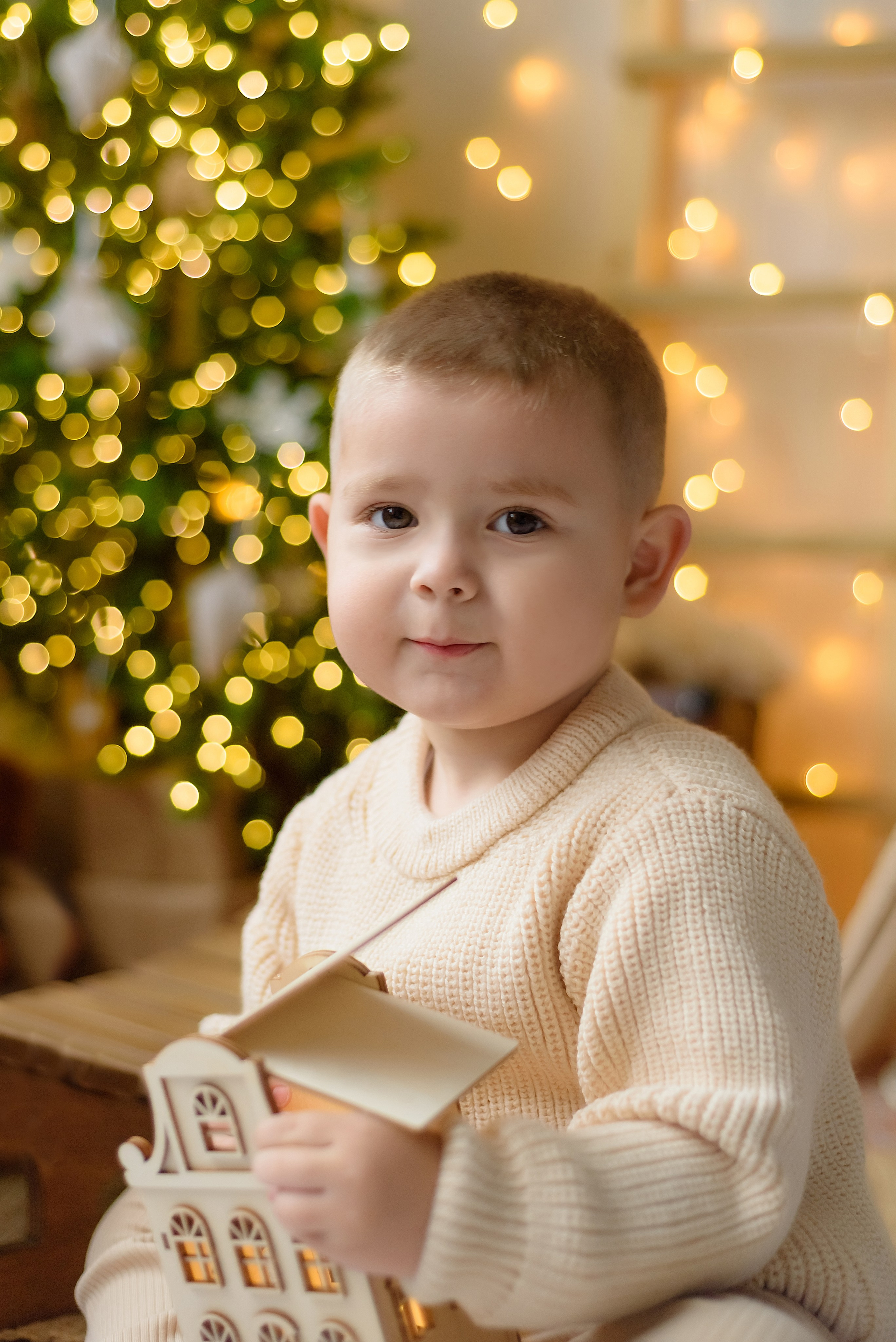Новогодняя фотосессия «Вигвам» Кирилл. Детский Фотограф |Фотограф на годик в Брянске Ирина Романова
