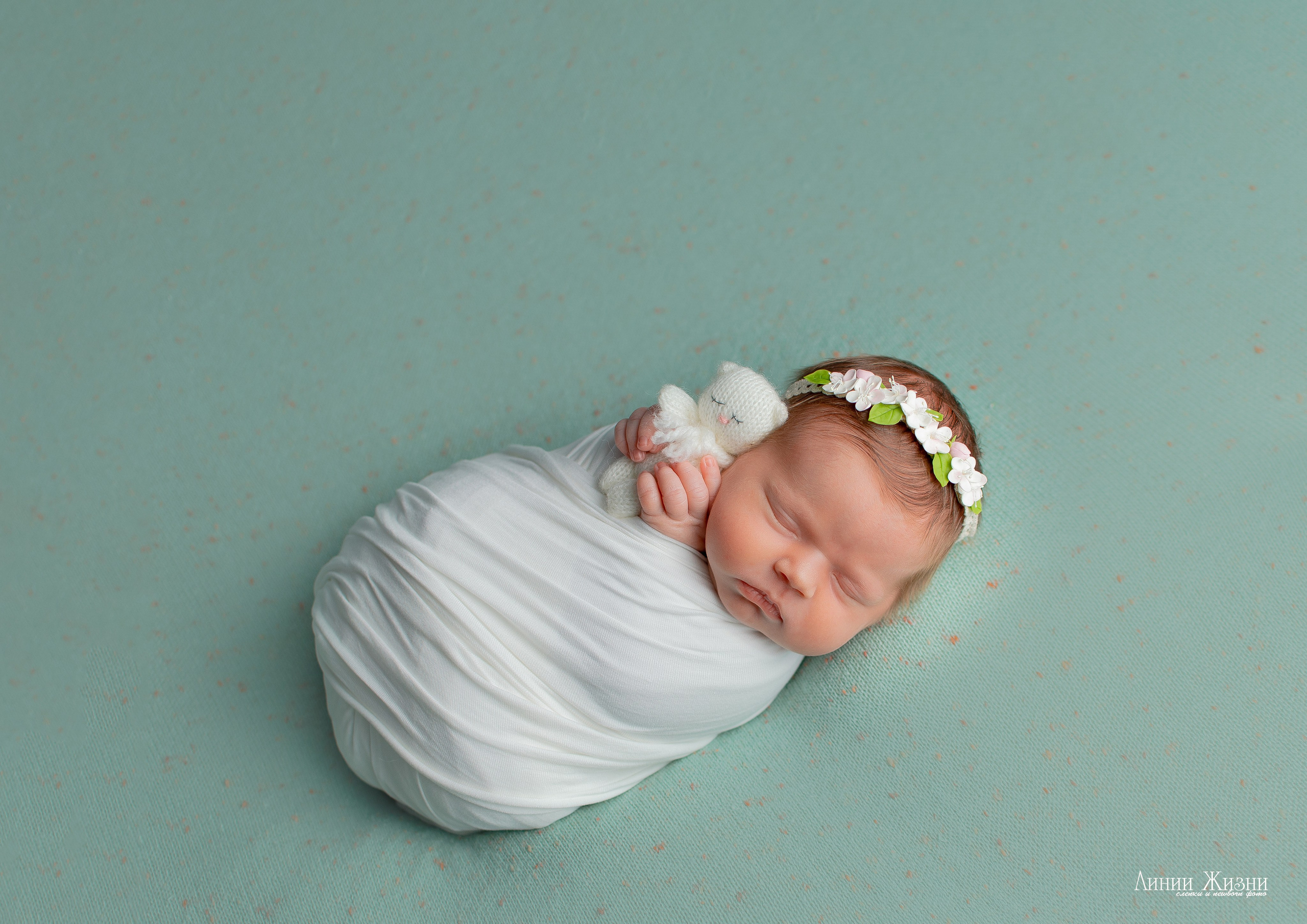 Ксения 7 дней. Фотограф новорожденных в Нижнем Новгороде Сергеева Оксана
