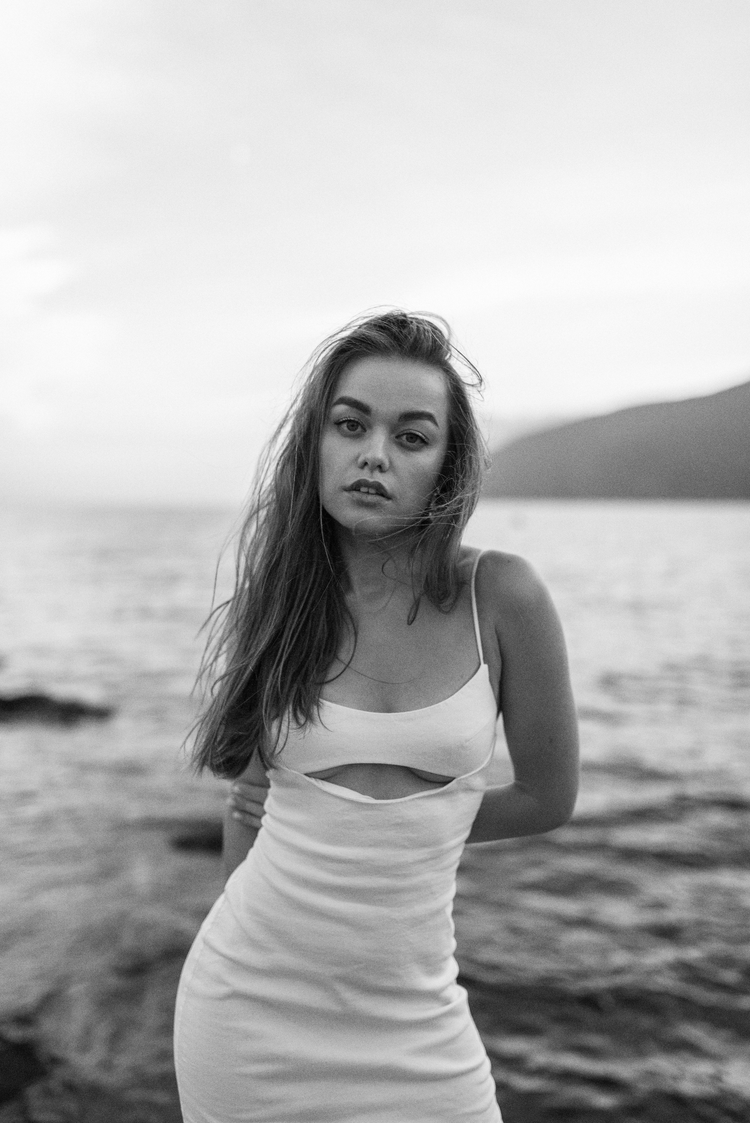 девушка на море, фотосессия, фотошкола в Крыму