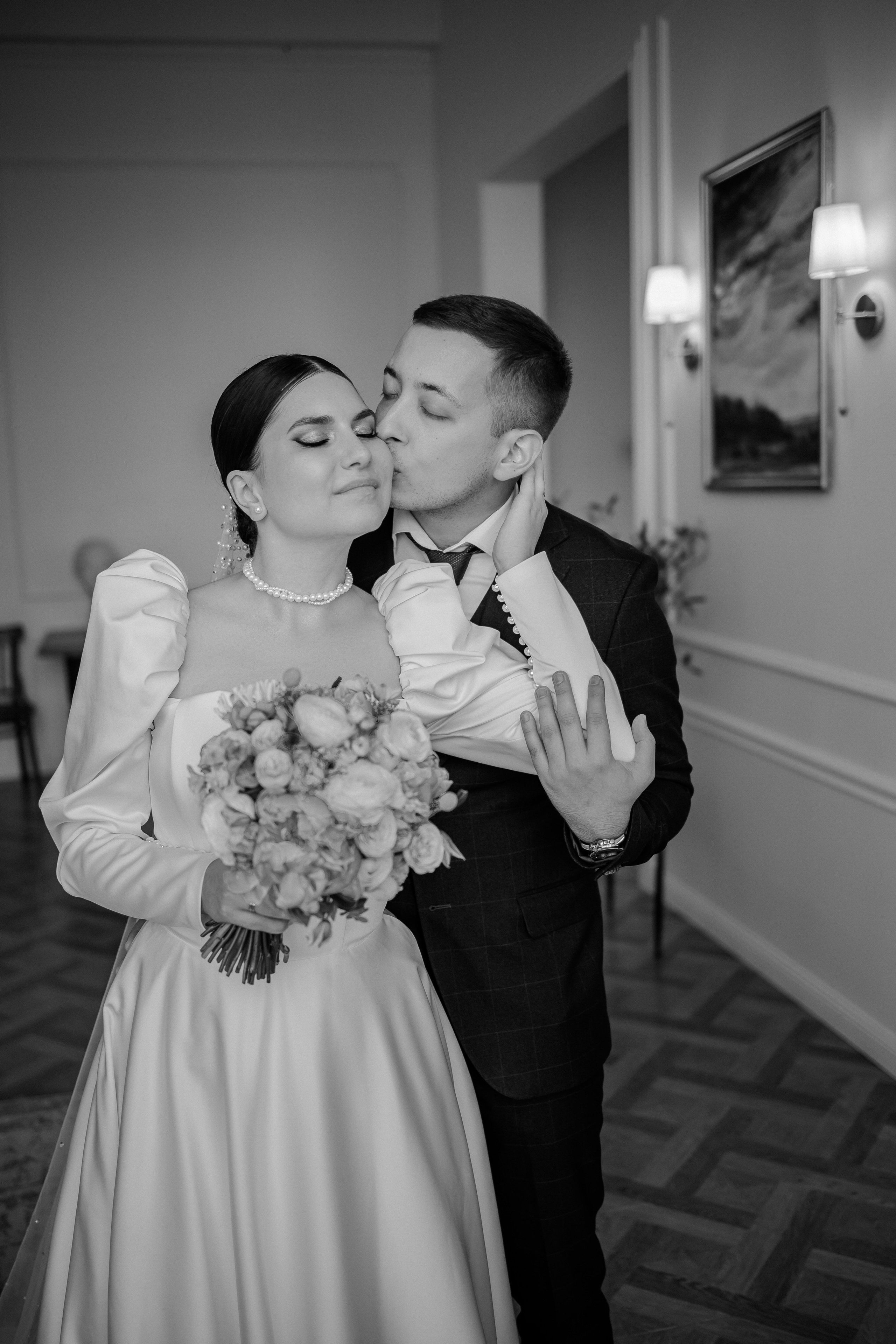 Яна и Святослав. Свадебный день. Свадебная фотография. Арина Рубах