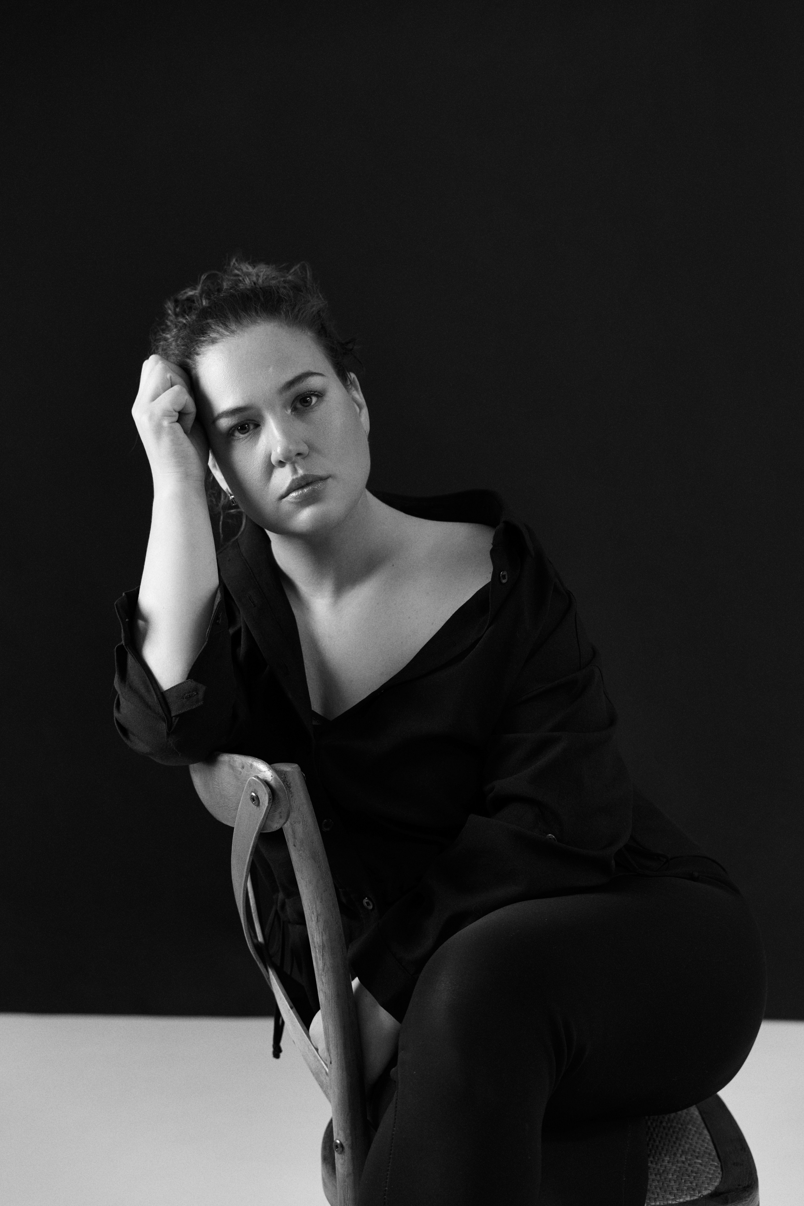 Nina. Фотосессия беременности в Москве — Наталья Даутова | Студийная съёмка fine-art