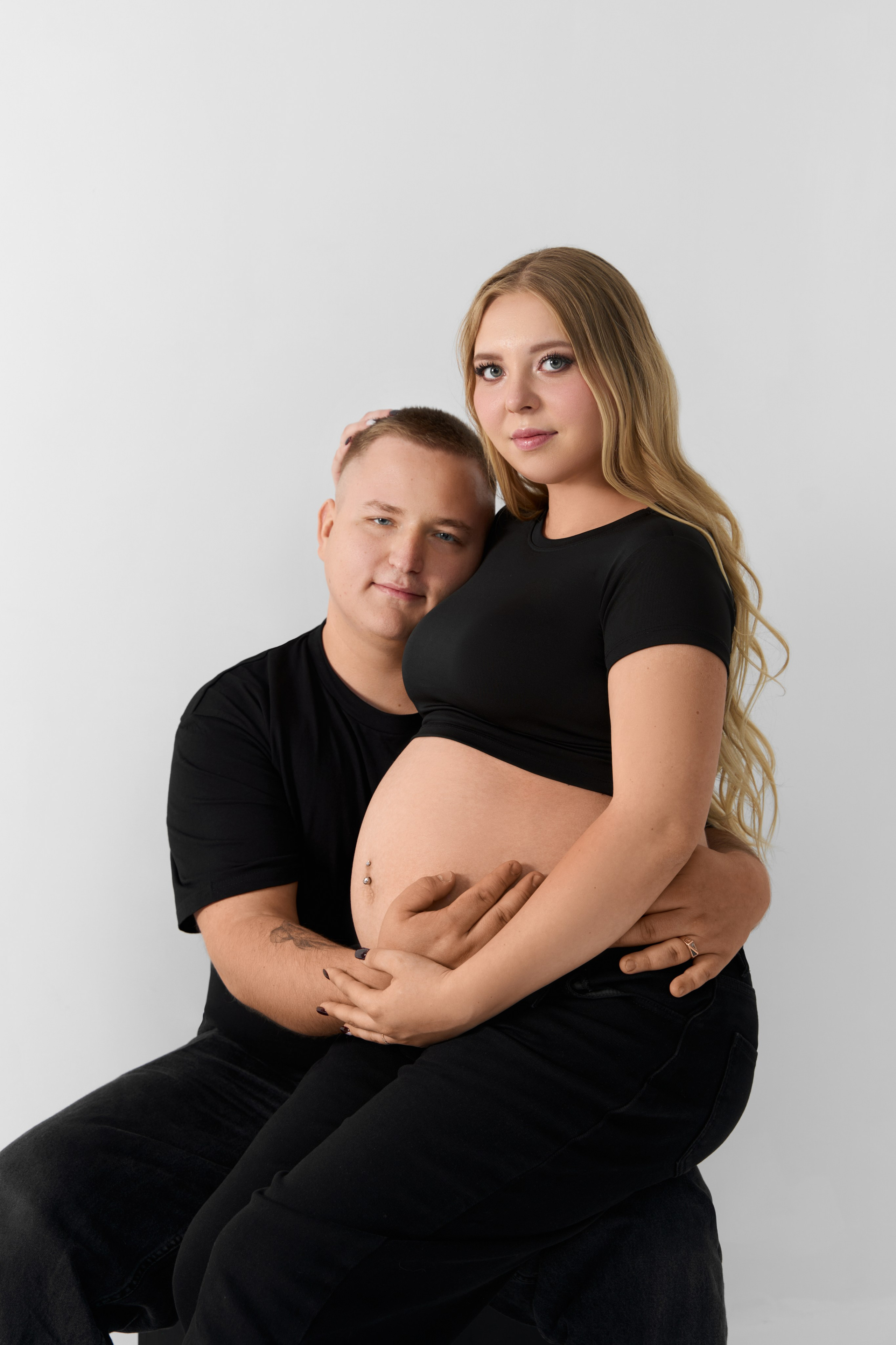 Svetlana. Фотосессия беременности в Москве — Наталья Даутова | Студийная съёмка fine-art