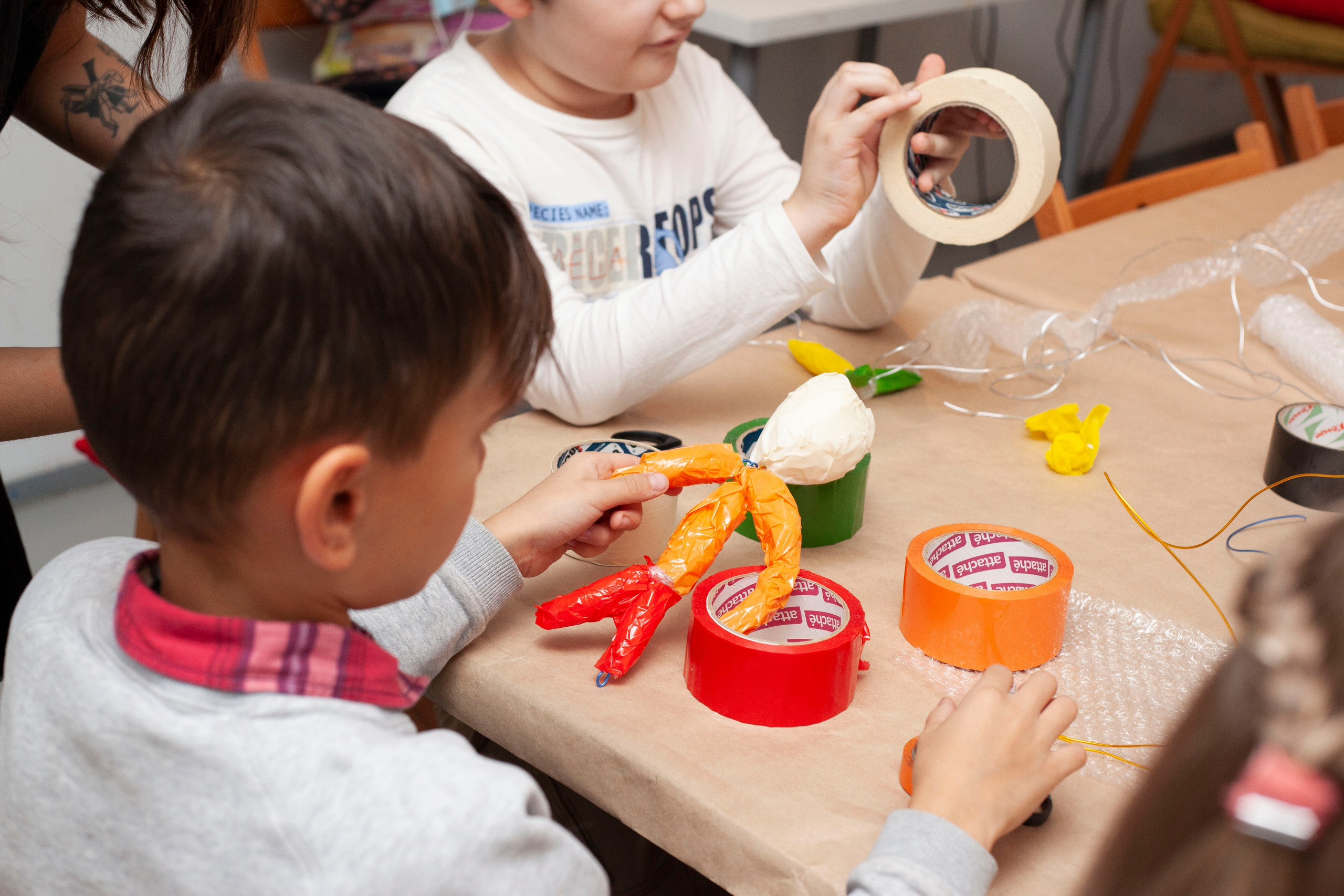 Детский мастер-класс в ММОМА. Stanislav Baryshev — People. Emotions. Atmosphere