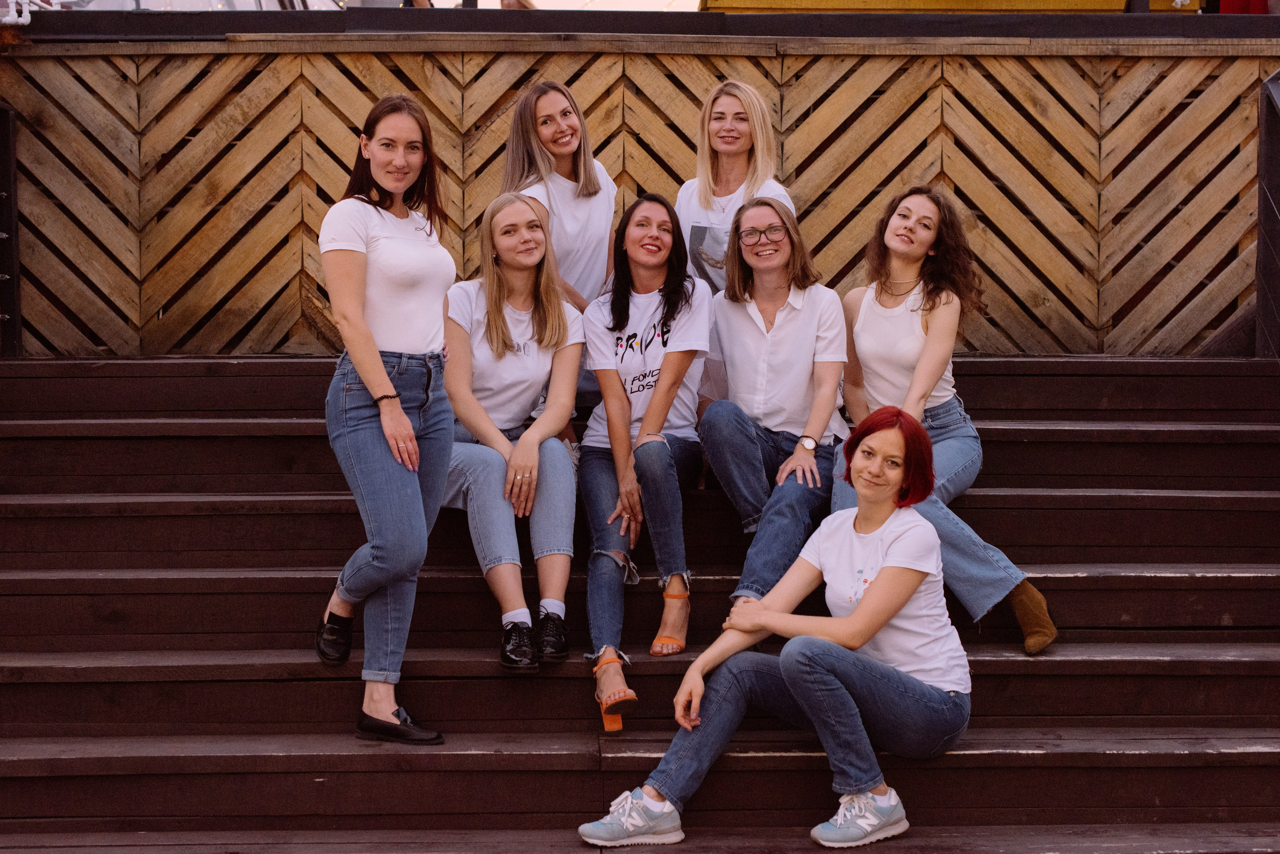 Девичник на крыше Loft. Свадебный фотограф в Москве Анна Полушина