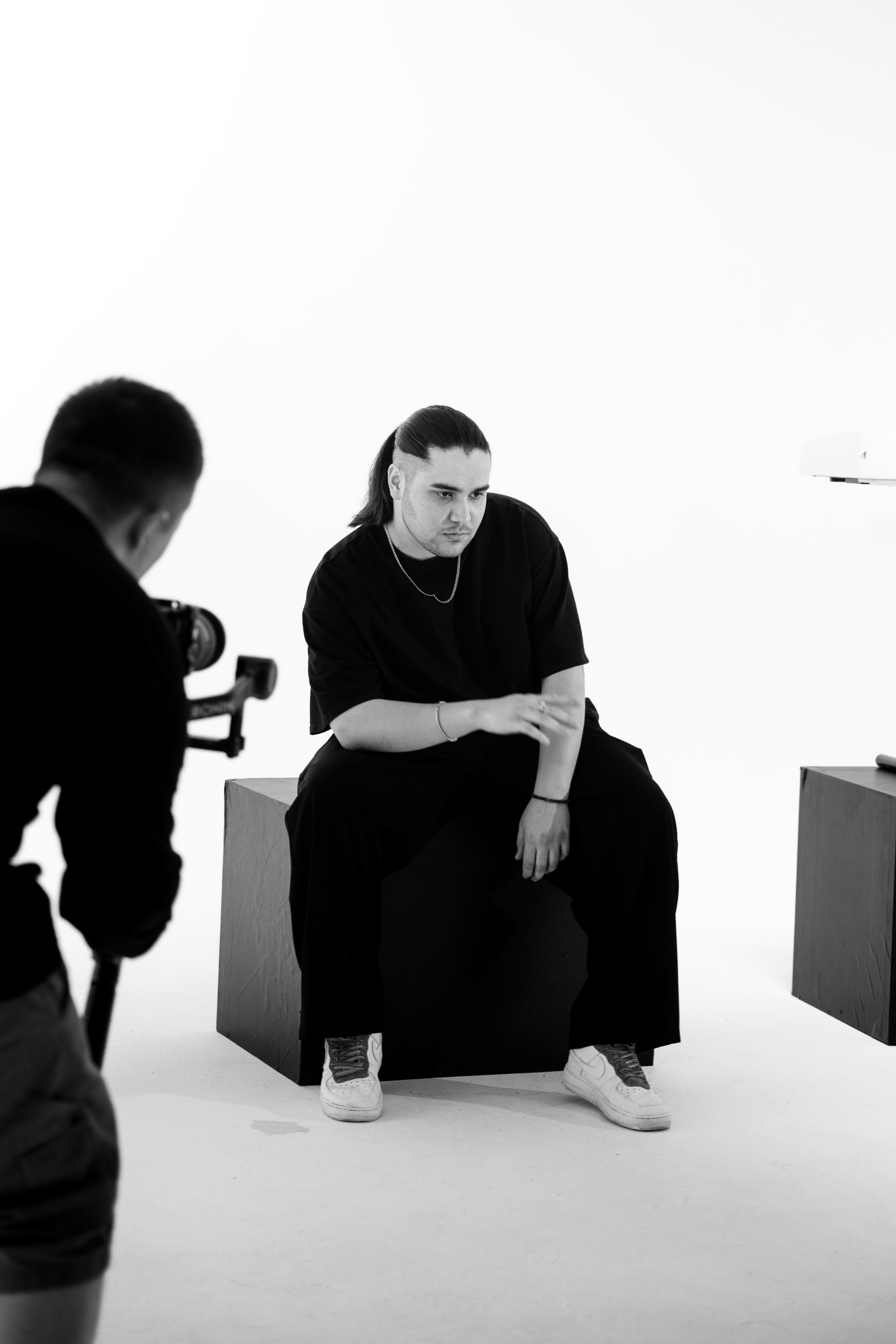 Backstage L'one $ Baho Khabi. Фотограф Москва