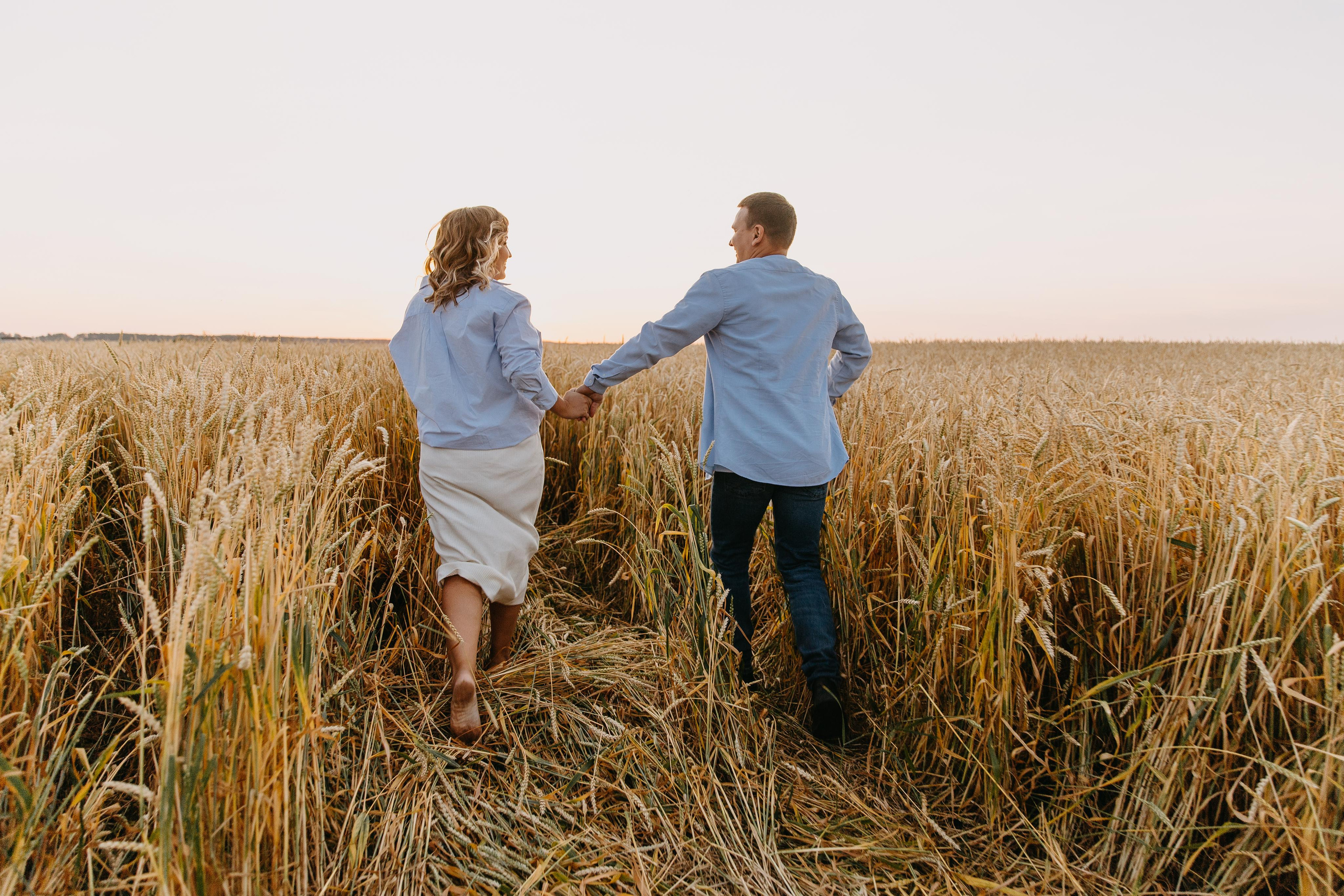 Встретили закат. Свадебный и семейный фотограф в Красноярске Сиско Ксения