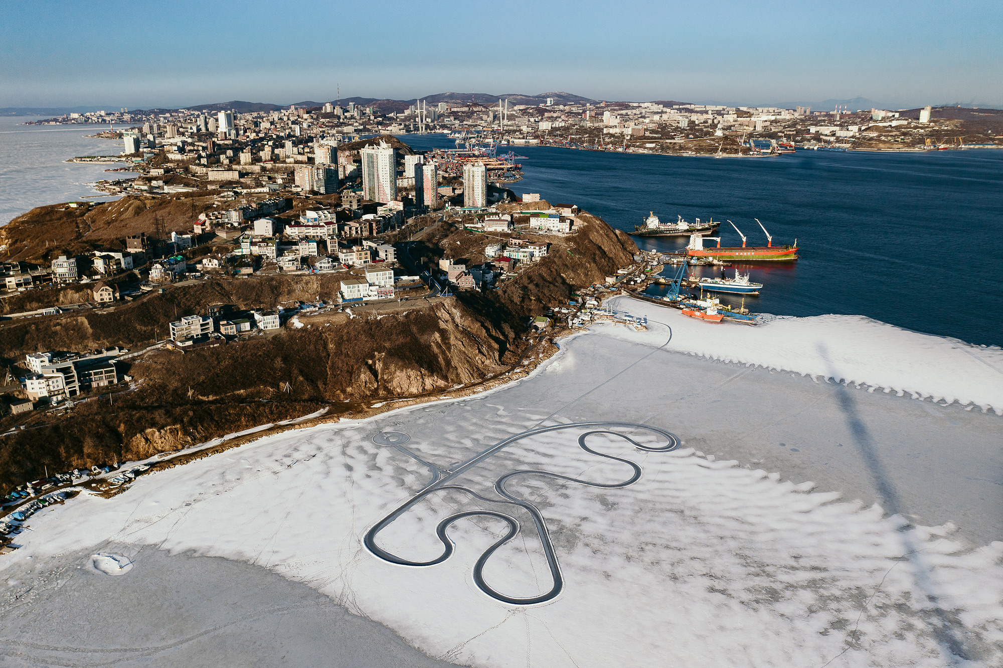 Зима в Приморье и Владивостоке. Фотограф во Владивостоке Антон Блохин