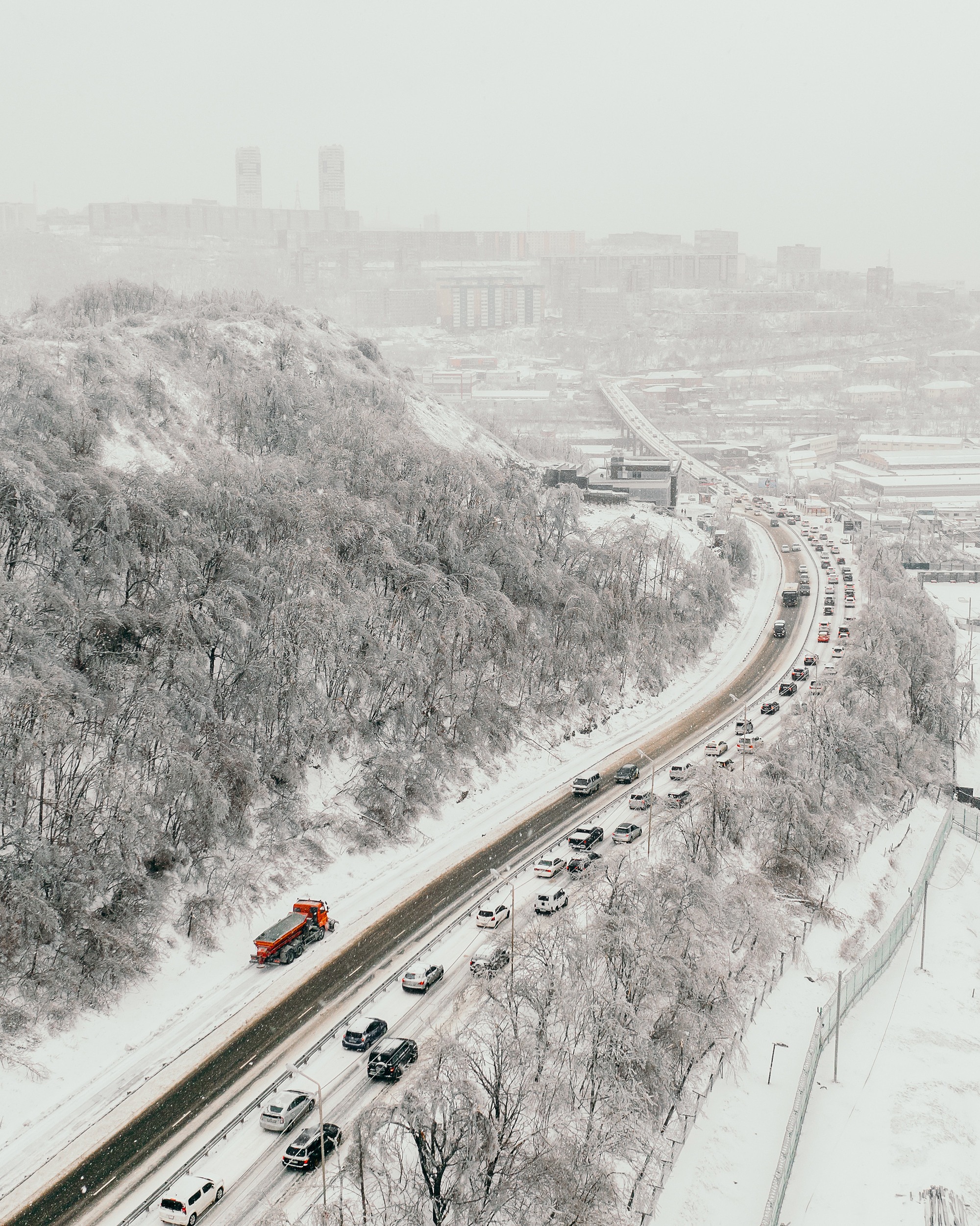 Зима в Приморье и Владивостоке. Фотограф во Владивостоке Антон Блохин