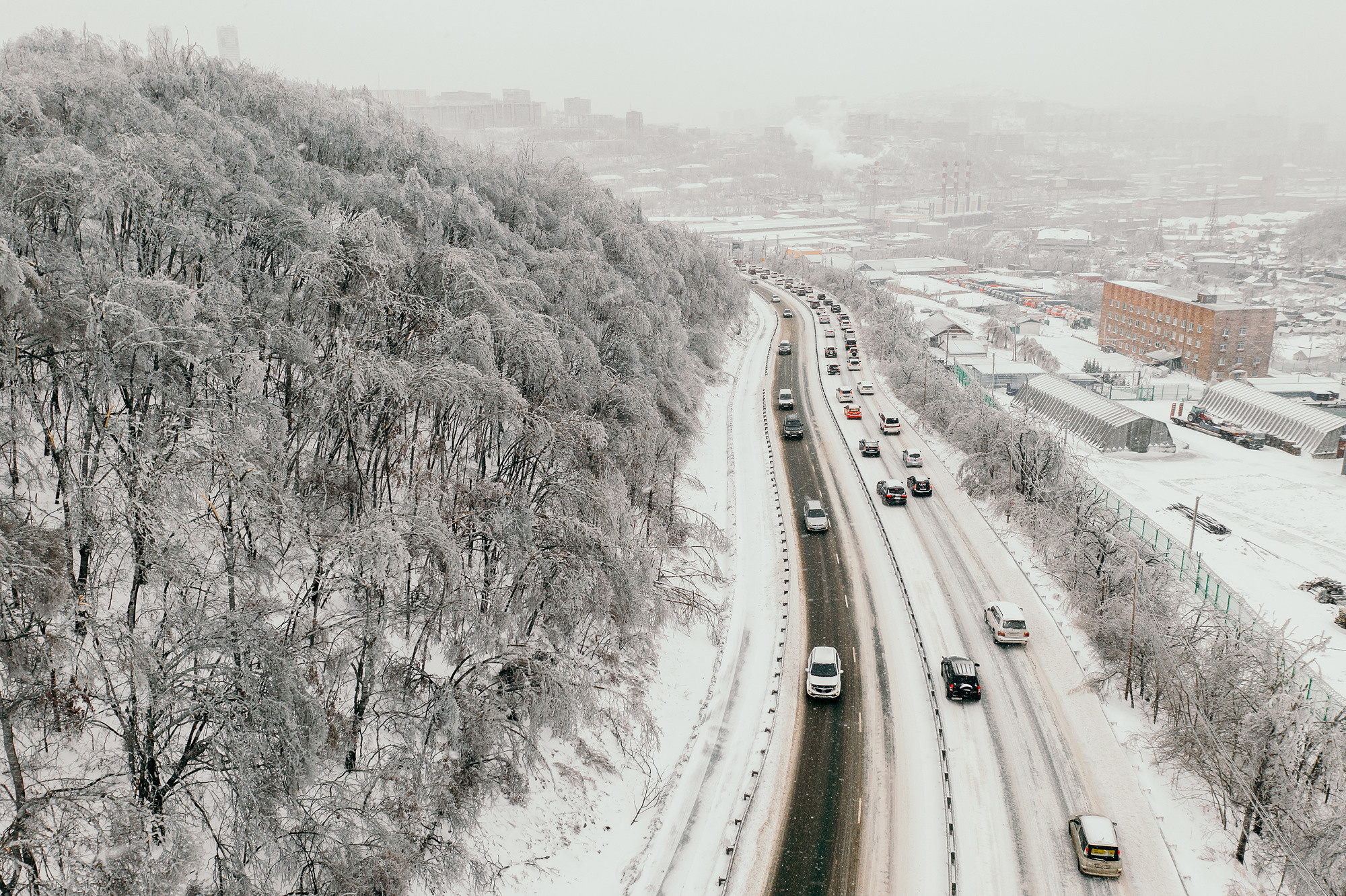 Зима в Приморье и Владивостоке. Фотограф во Владивостоке Антон Блохин