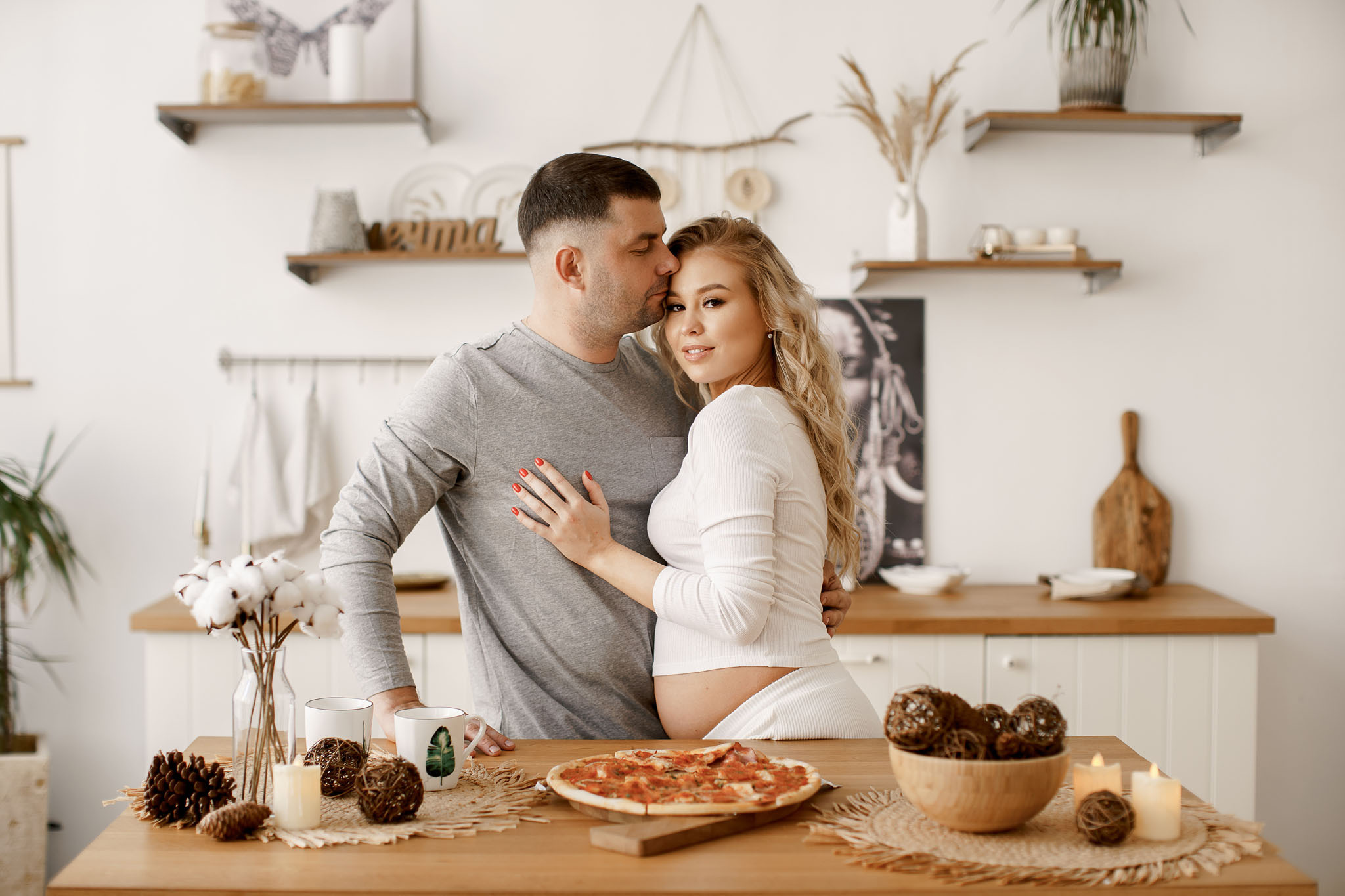 Фотосессия беременности в студии. Фотограф во Владивостоке Антон Блохин