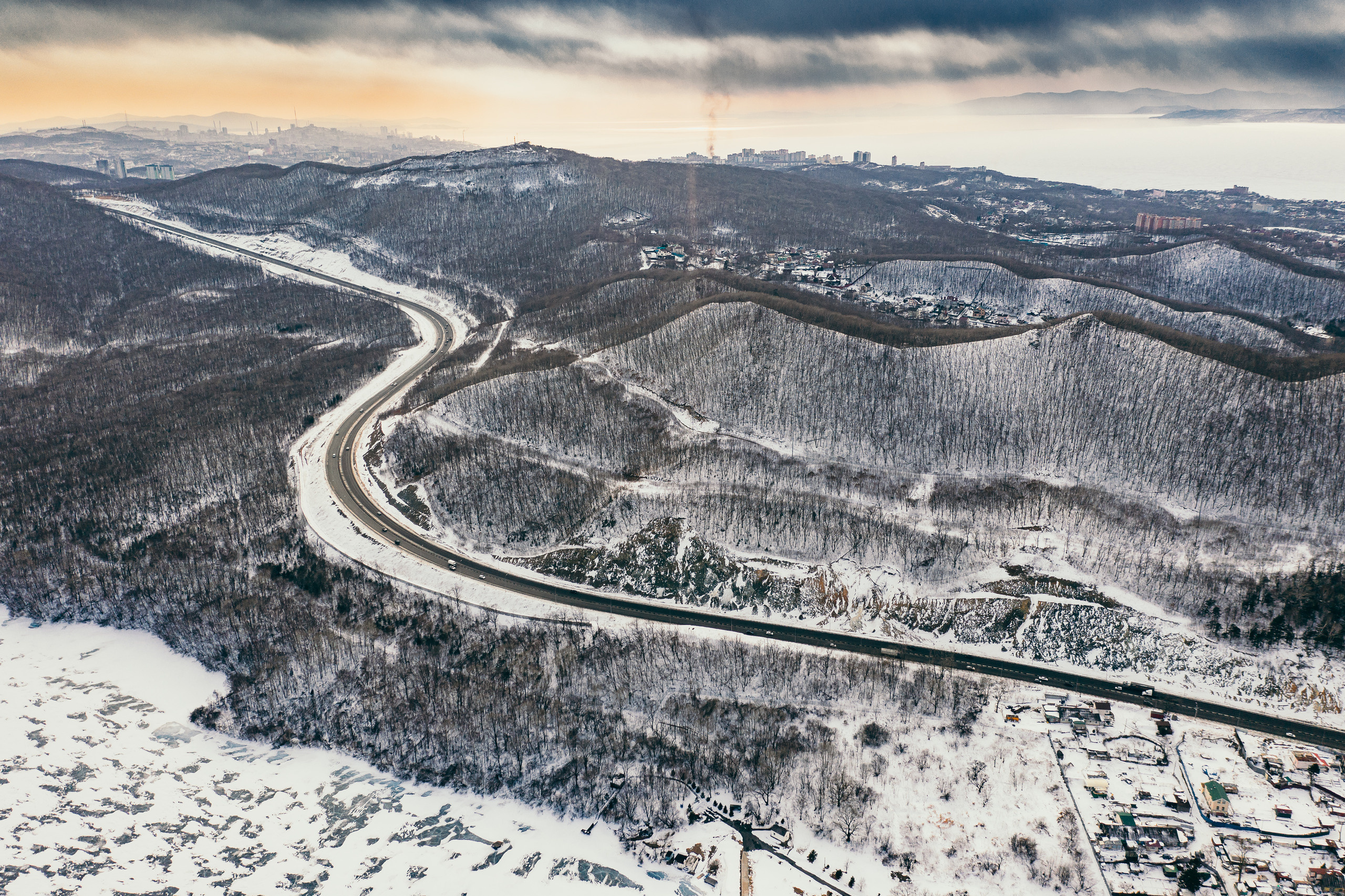 Зима в Приморье и Владивостоке. Фотограф во Владивостоке Антон Блохин