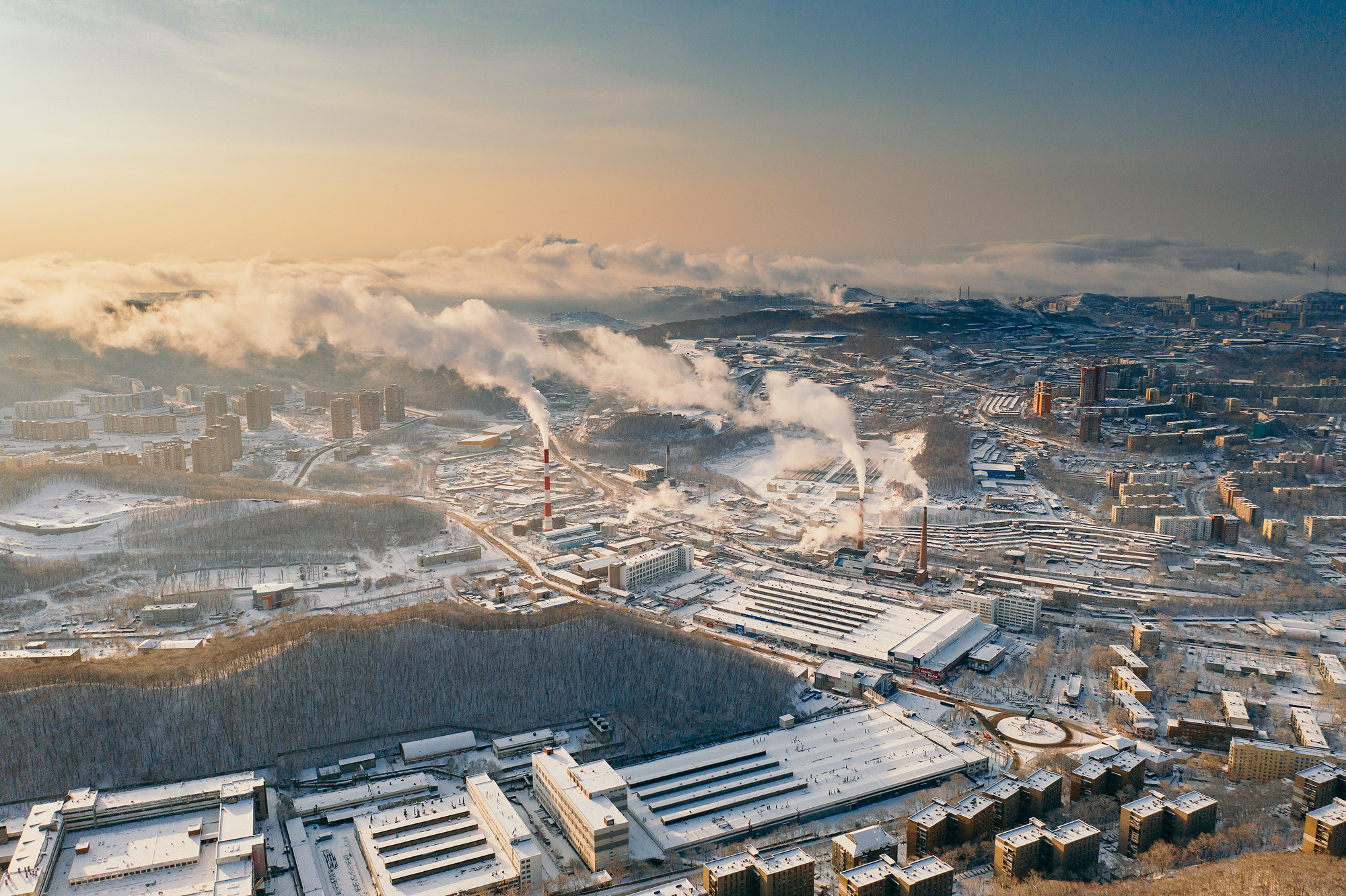 Зима в Приморье и Владивостоке. Фотограф во Владивостоке Антон Блохин