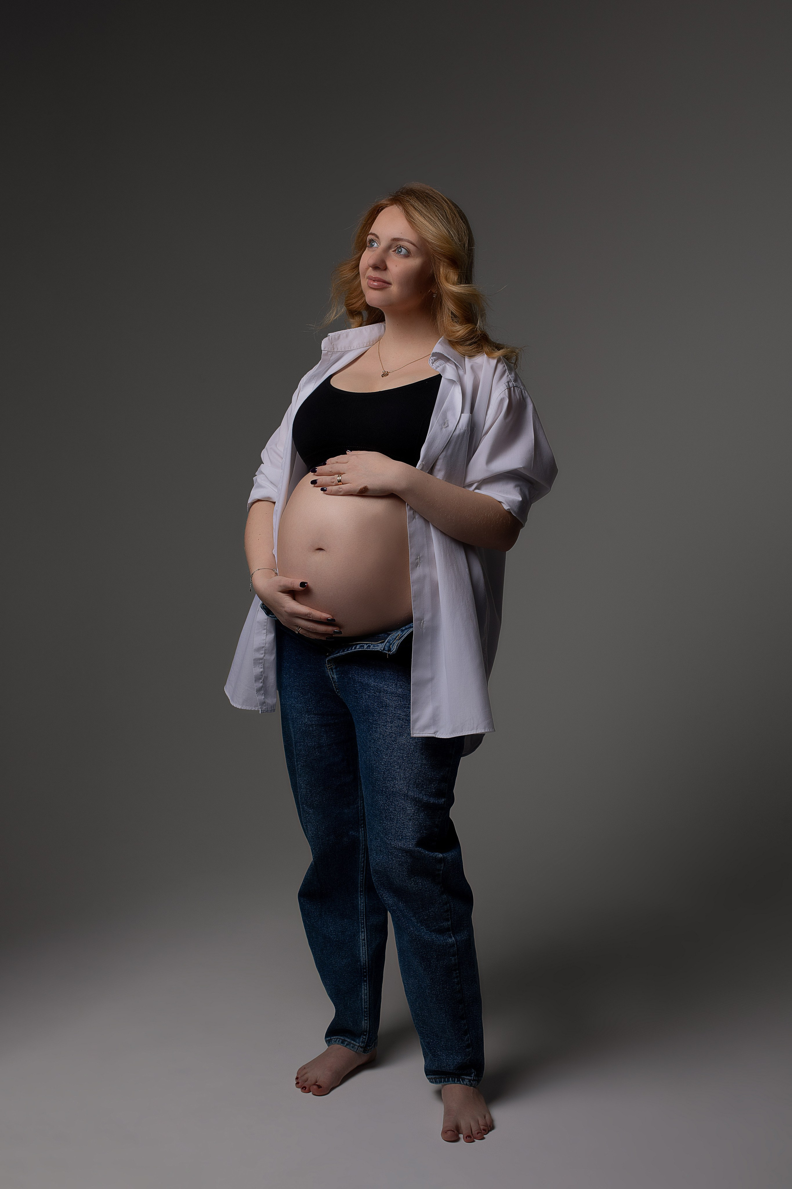 Фотосессия беременности. Фотостудия