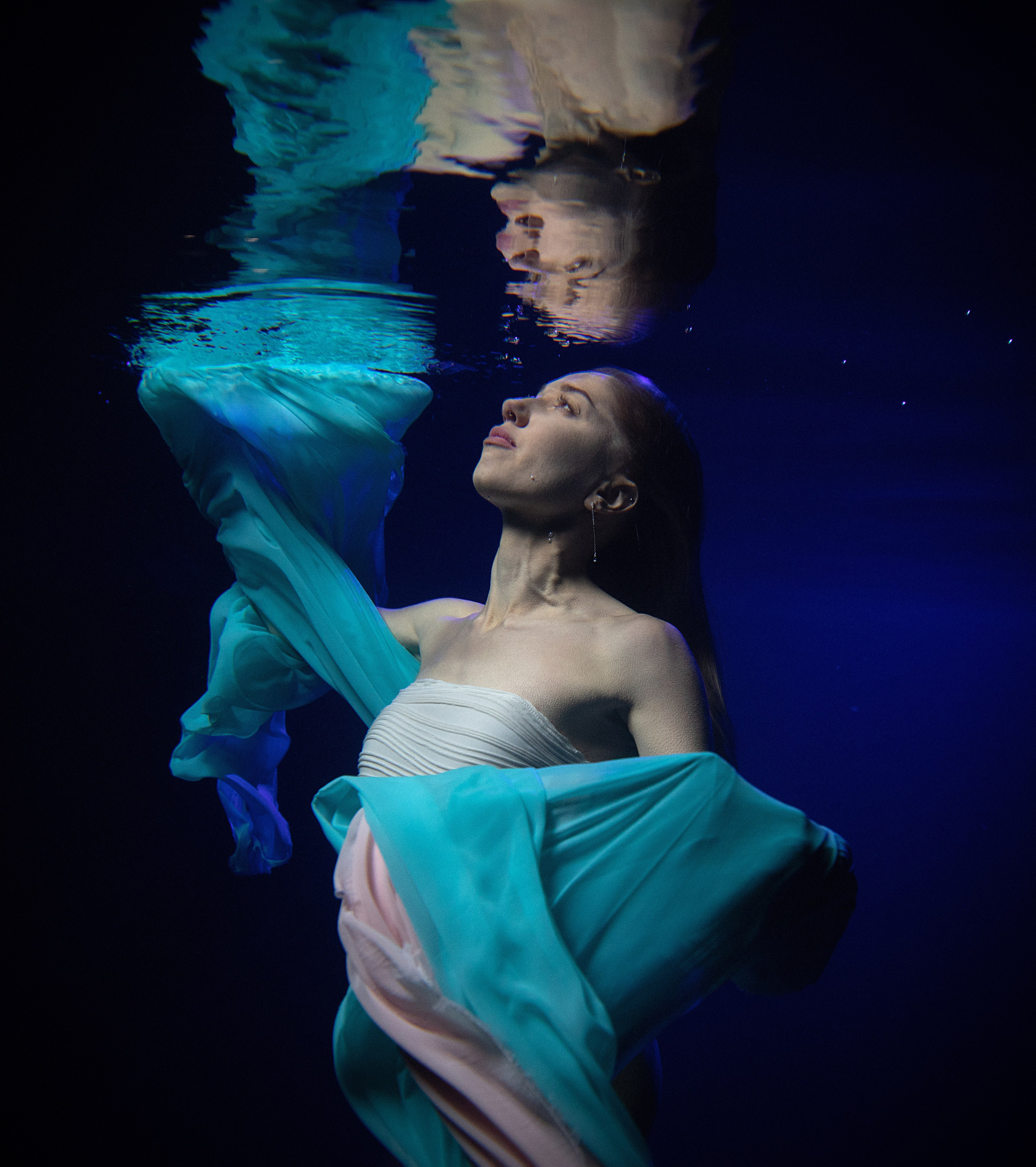 Фотосессия под водой