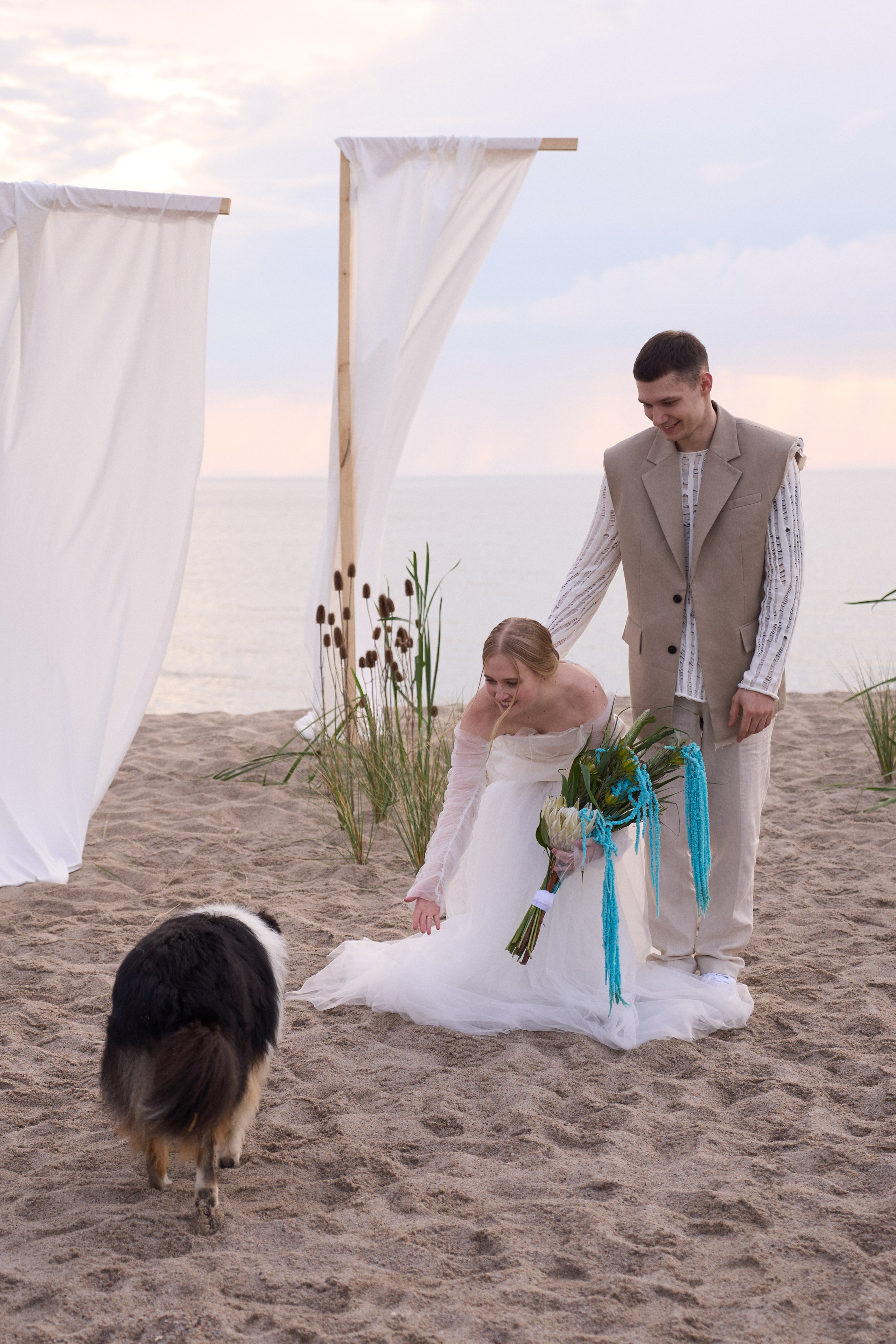 Янтарная свадьба. Калининград. Оформление свадеб, декор свадеб Вера Маркова, Москва