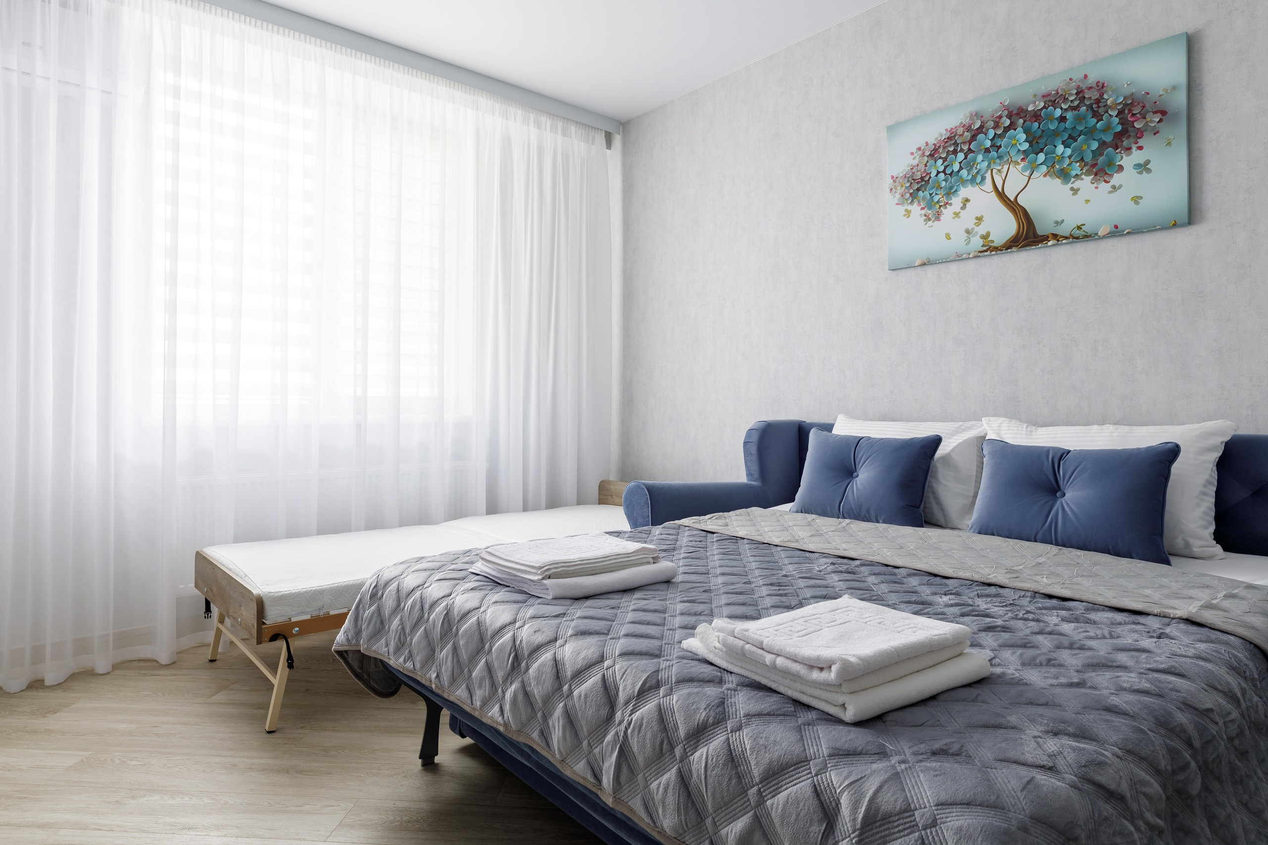 Симферополь. Уютная 1-к квартира для посуточной аренды. Интерьерный фотограф в Крыму