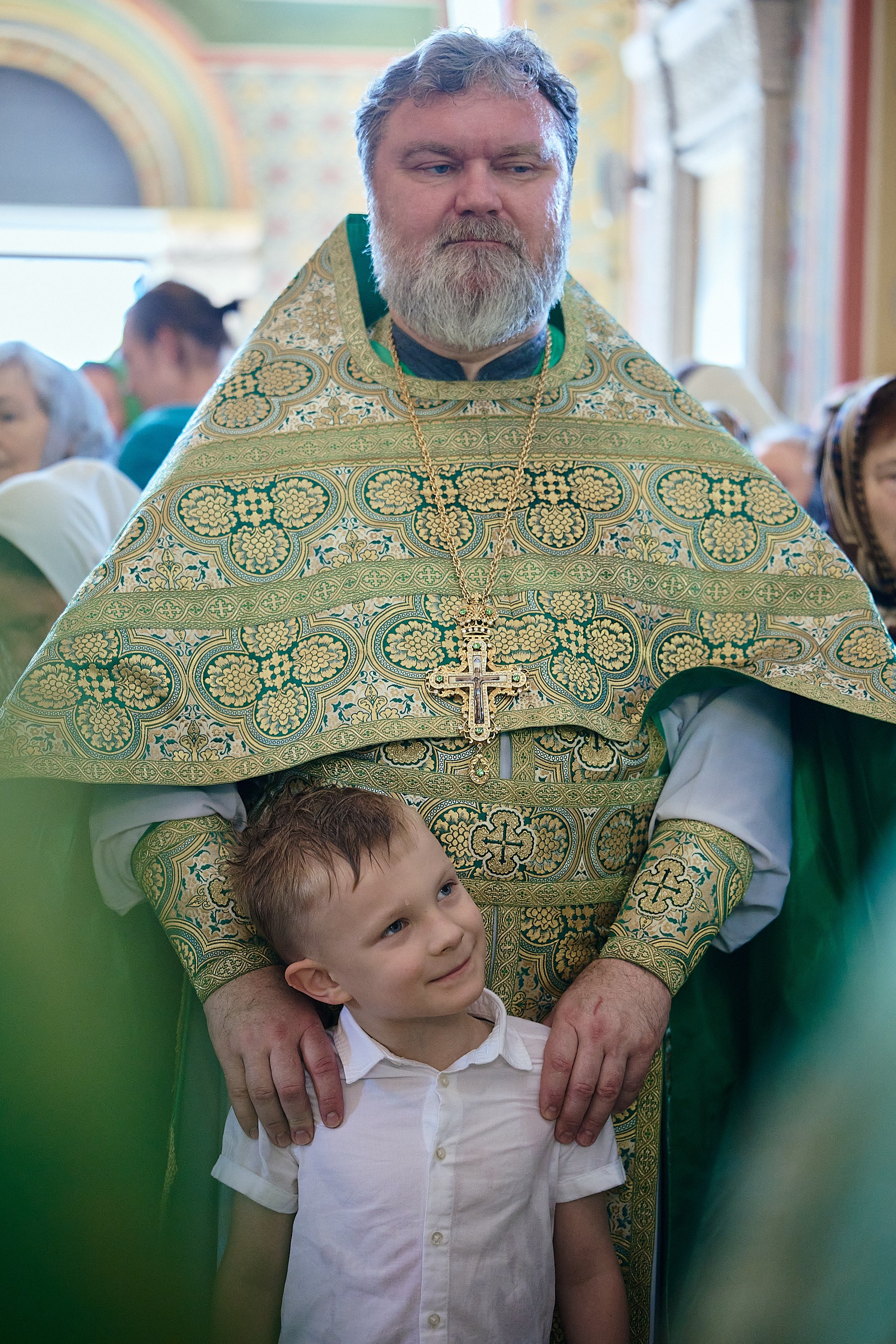 Престольный праздник в храме преподобного Сергия Радонежского в Солнцево. Фотограф Елена Думби
