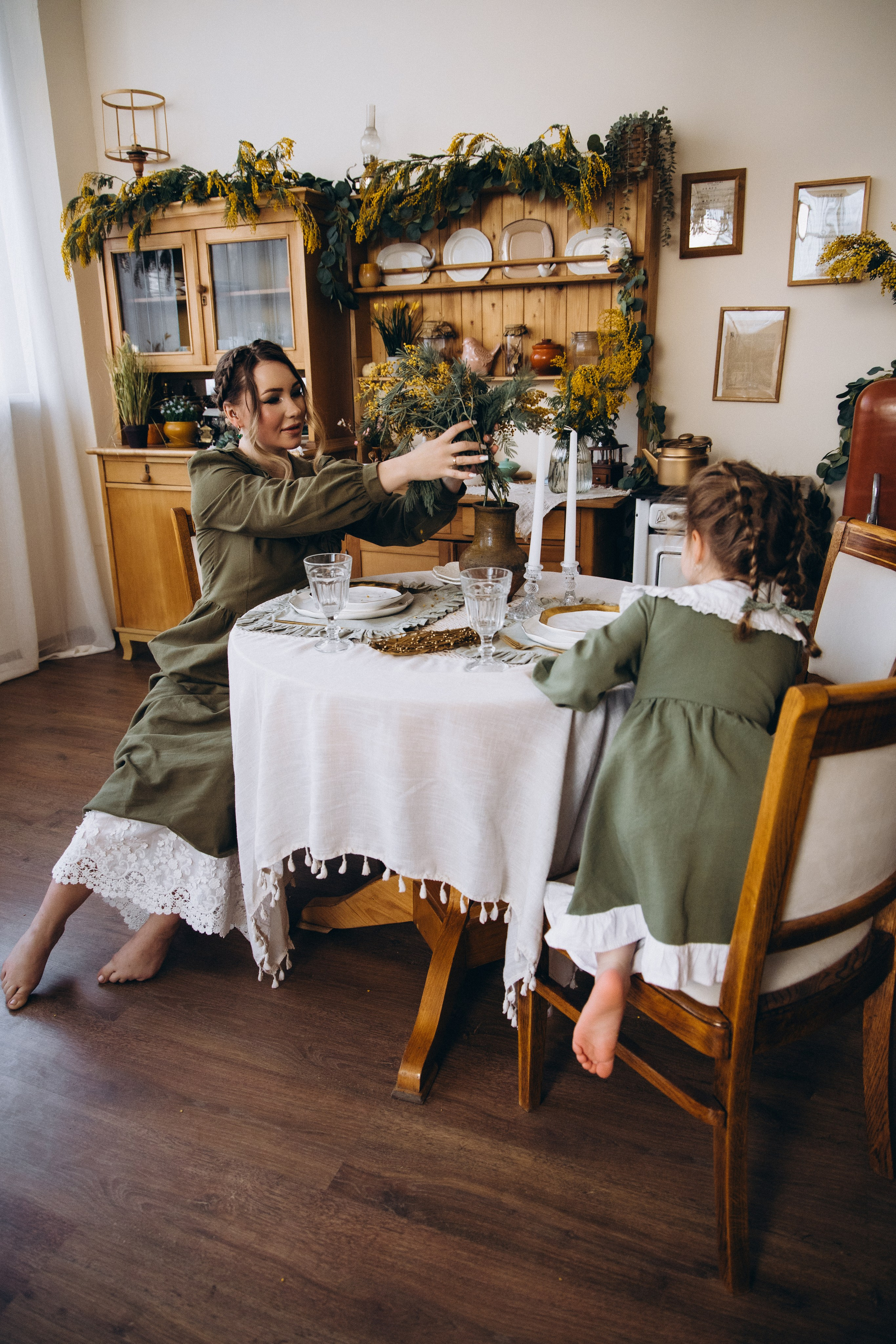 Юлия с семьёй