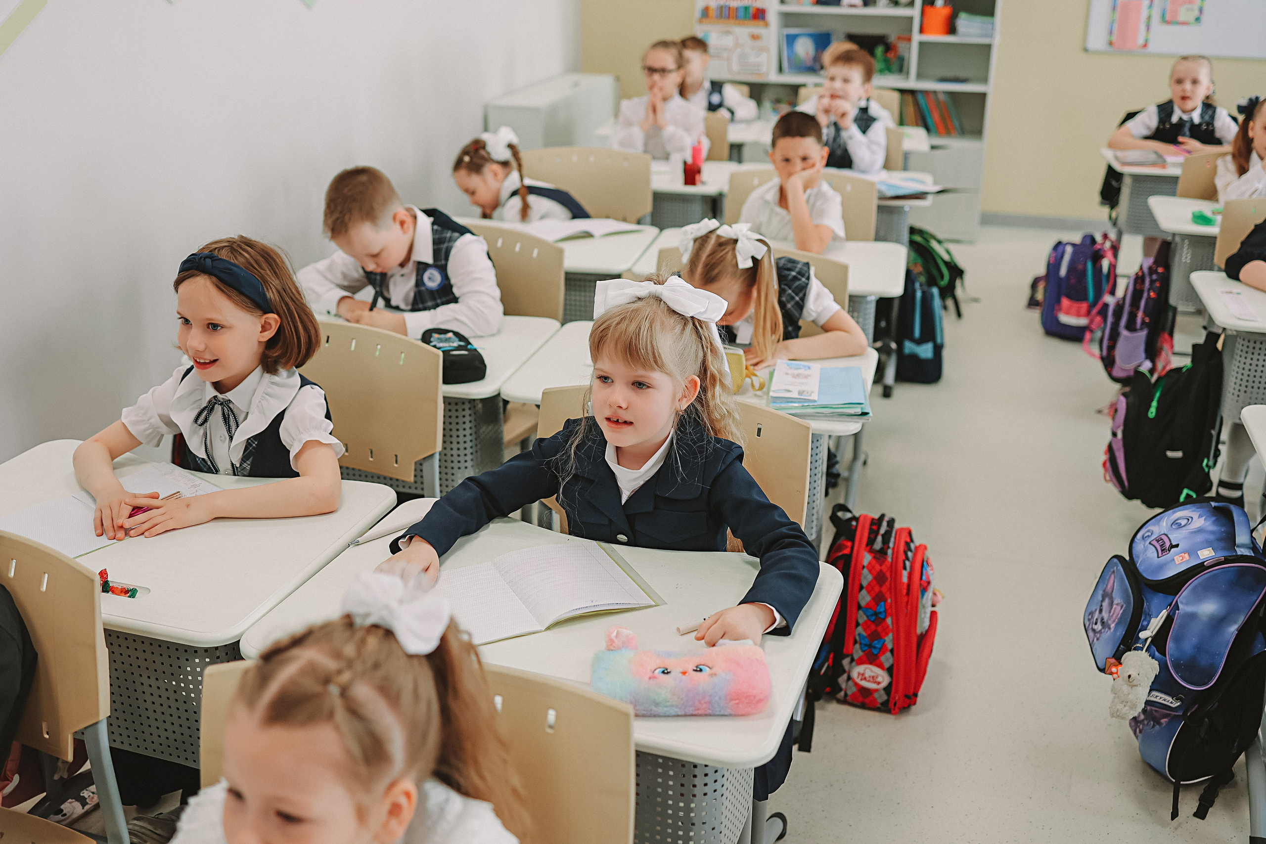 Один день в школе 1 класс. Семейный фотограф Тюмень, фотограф на роды Салмина Мария