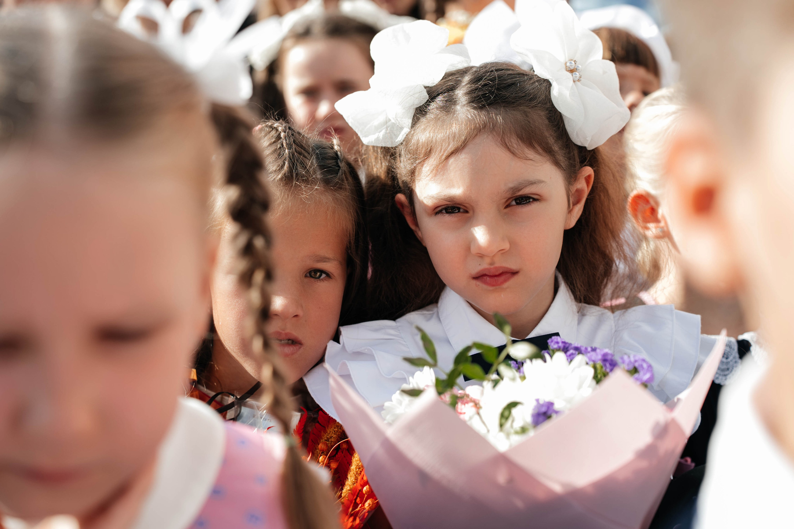 1 сентября, 1-й класс. Свадебный фотограф Москва Александра Аверкова