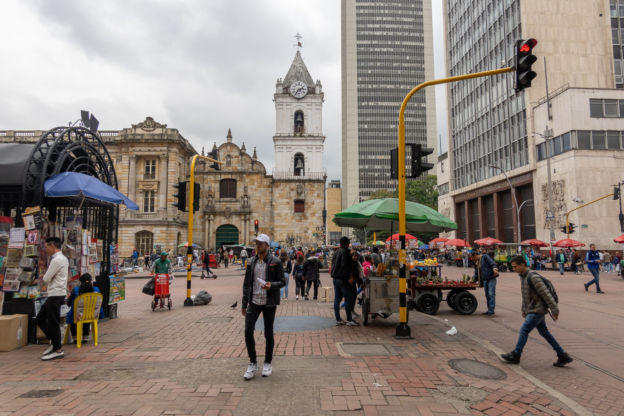 Богота, столица Колумбии. Bogotá, the capital of Colombia. Фотограф Алексей Скоробогатько