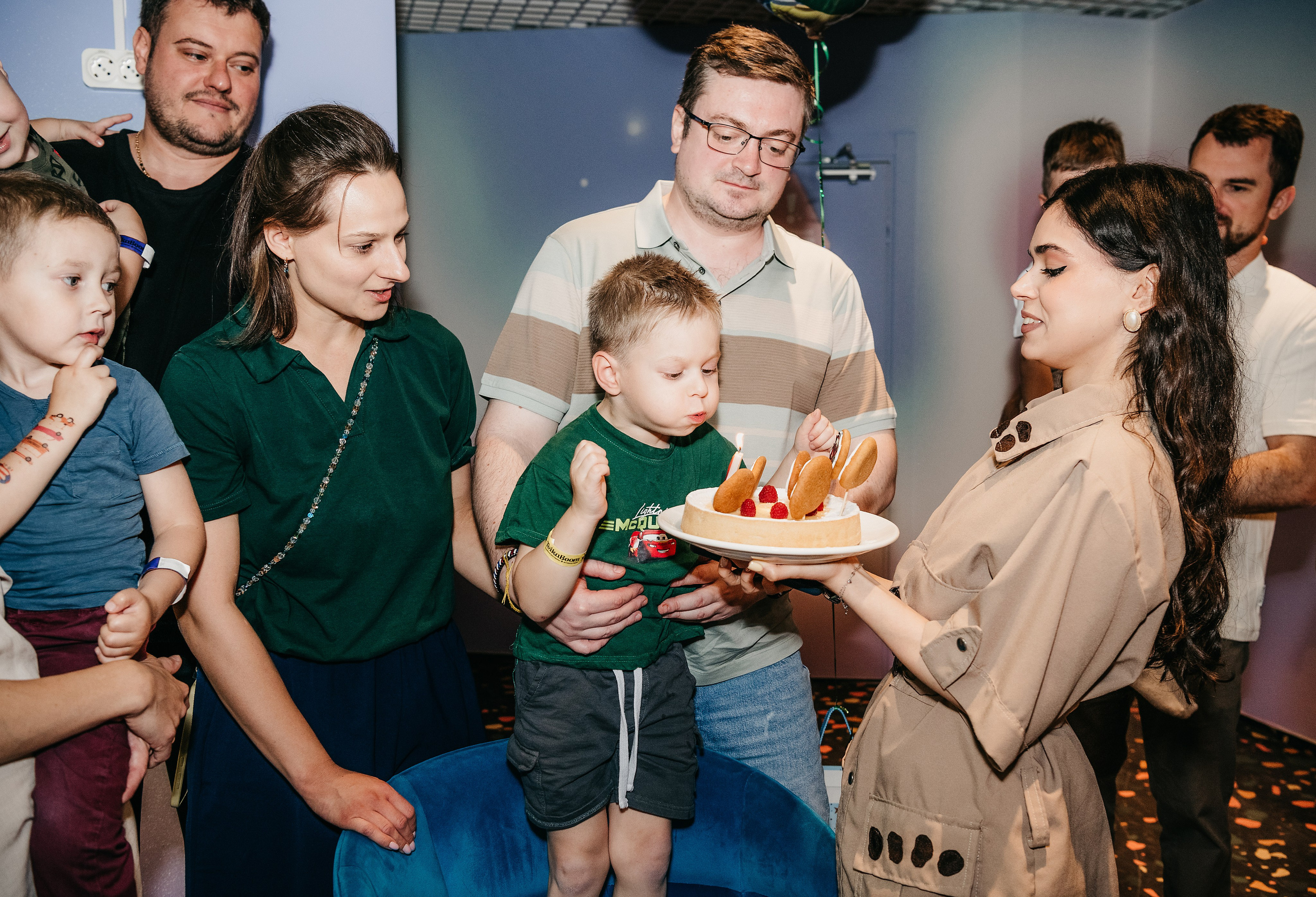 День рождения Кости. Фотограф на выписку из роддома в Москве и МО