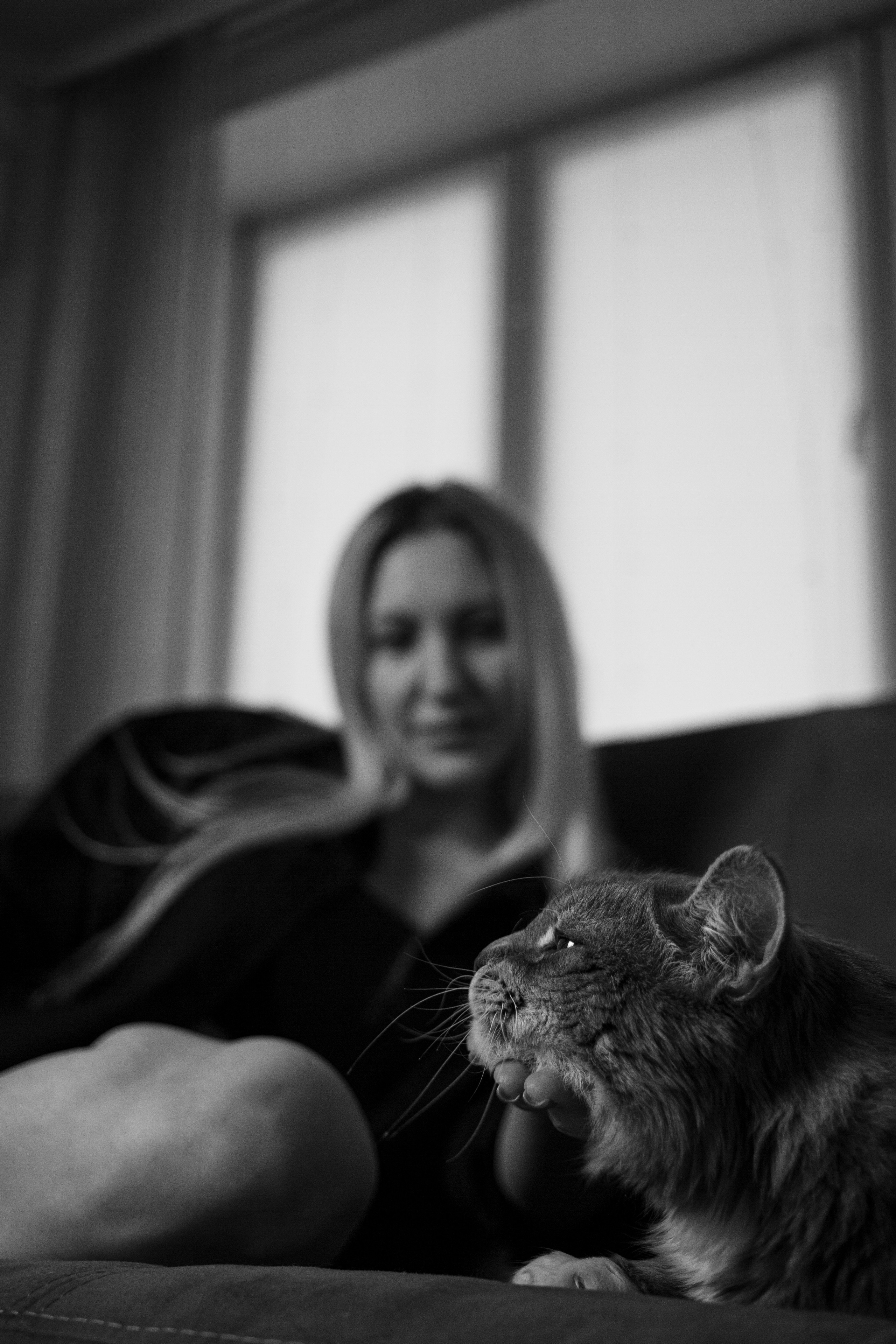 Юля (домашняя съемка). Женский портретный фотограф в Москве Анастасия Карпова