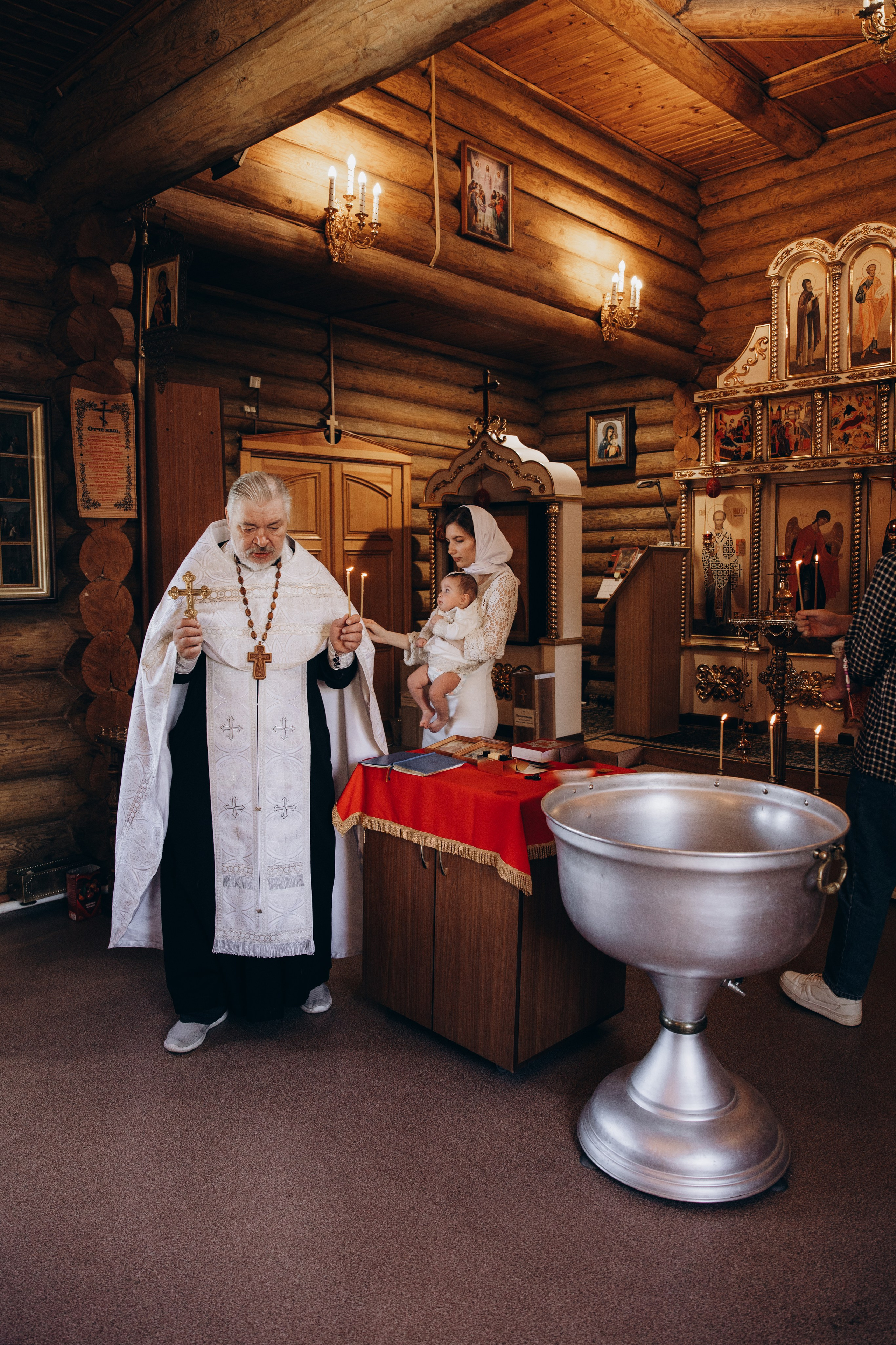Крещение Даши и Маши. Семейный фотограф документалист в Пензе Лопатинская Татья