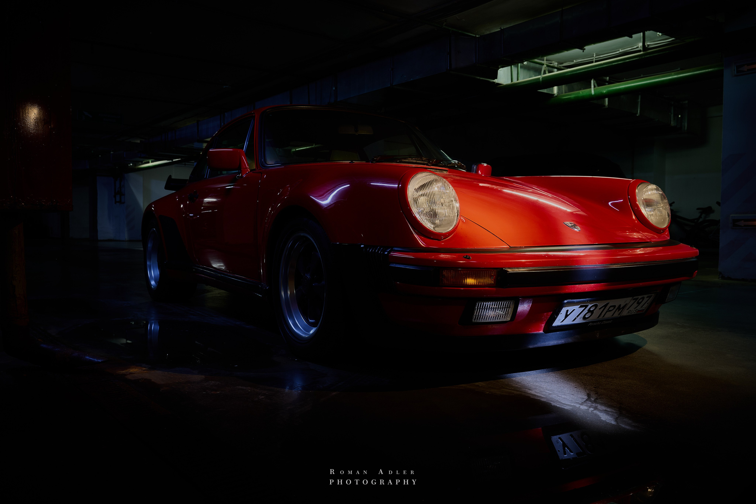 Porsche 911 Turbo. Фотограф Роман Адлер