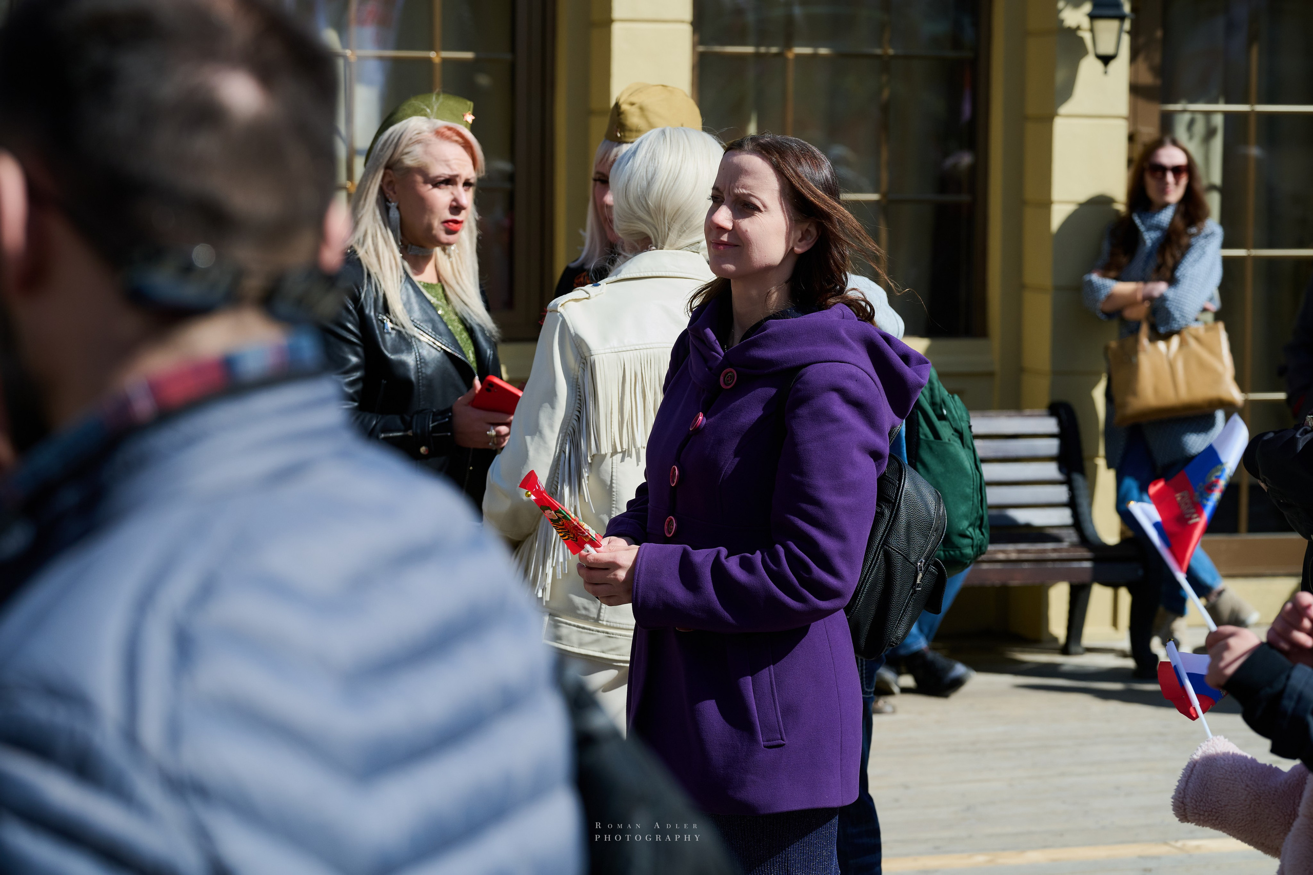 Московская весна Победы. Фотограф Роман Адлер