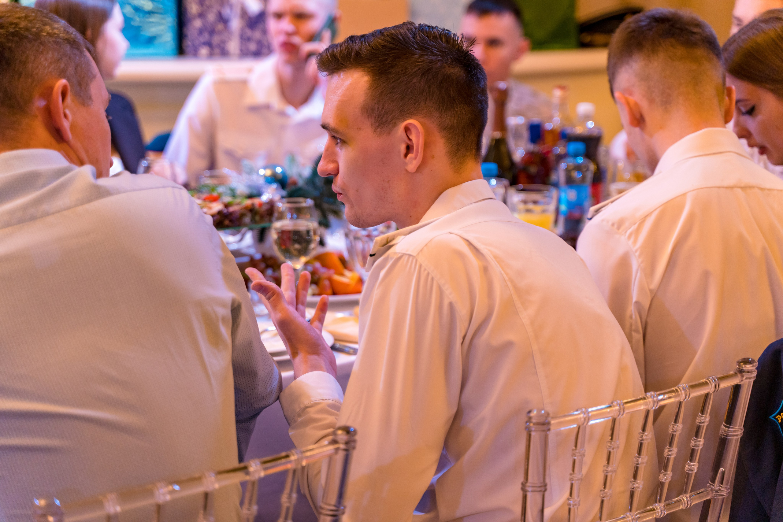 Фотосъемка выпуска военной академии и вручение дипломов