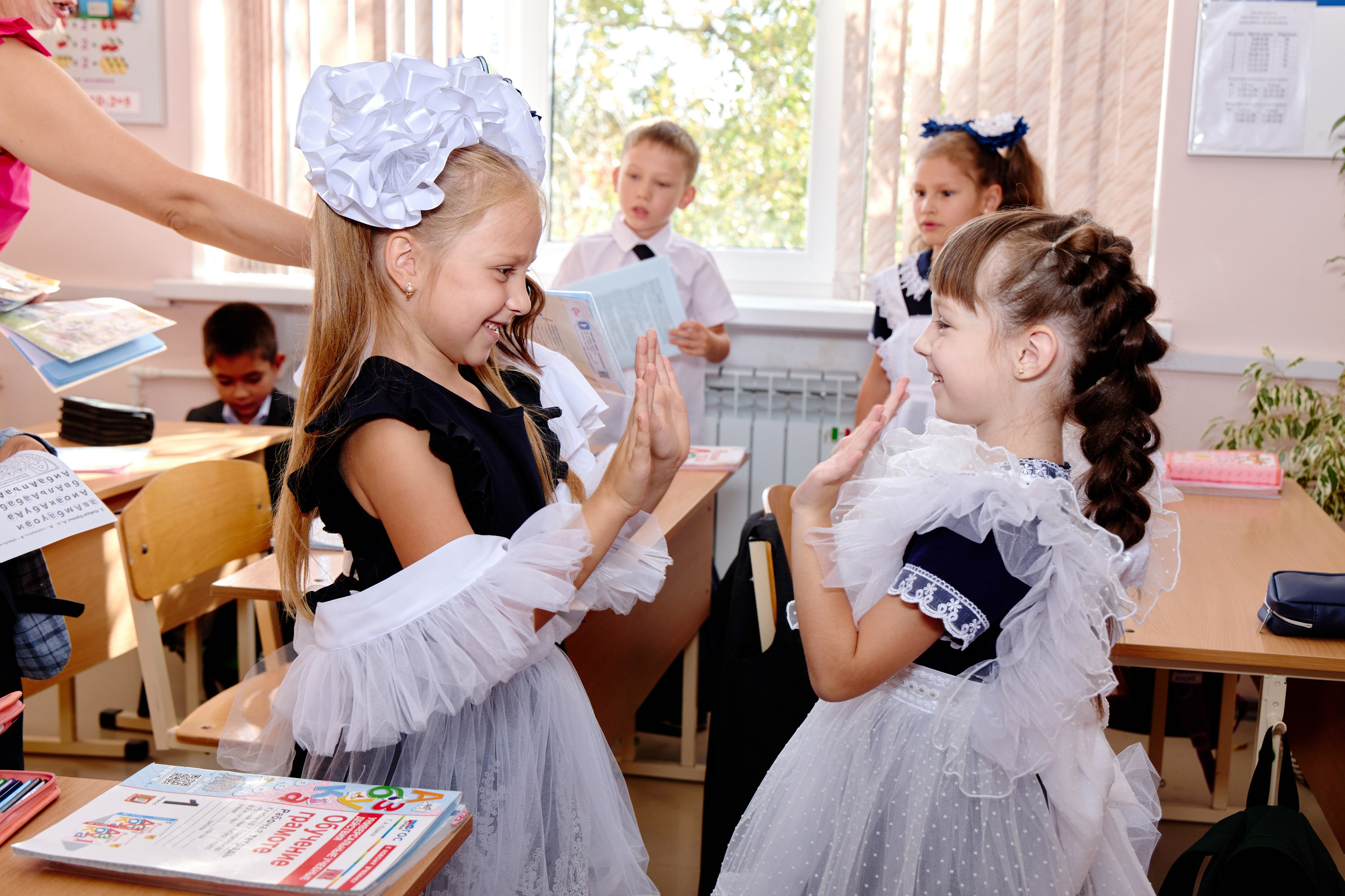 Сьемка репортаж в школе + проект Первоклашка. Фотограф Выпускные альбомы Таганрог Сергей Коробченко